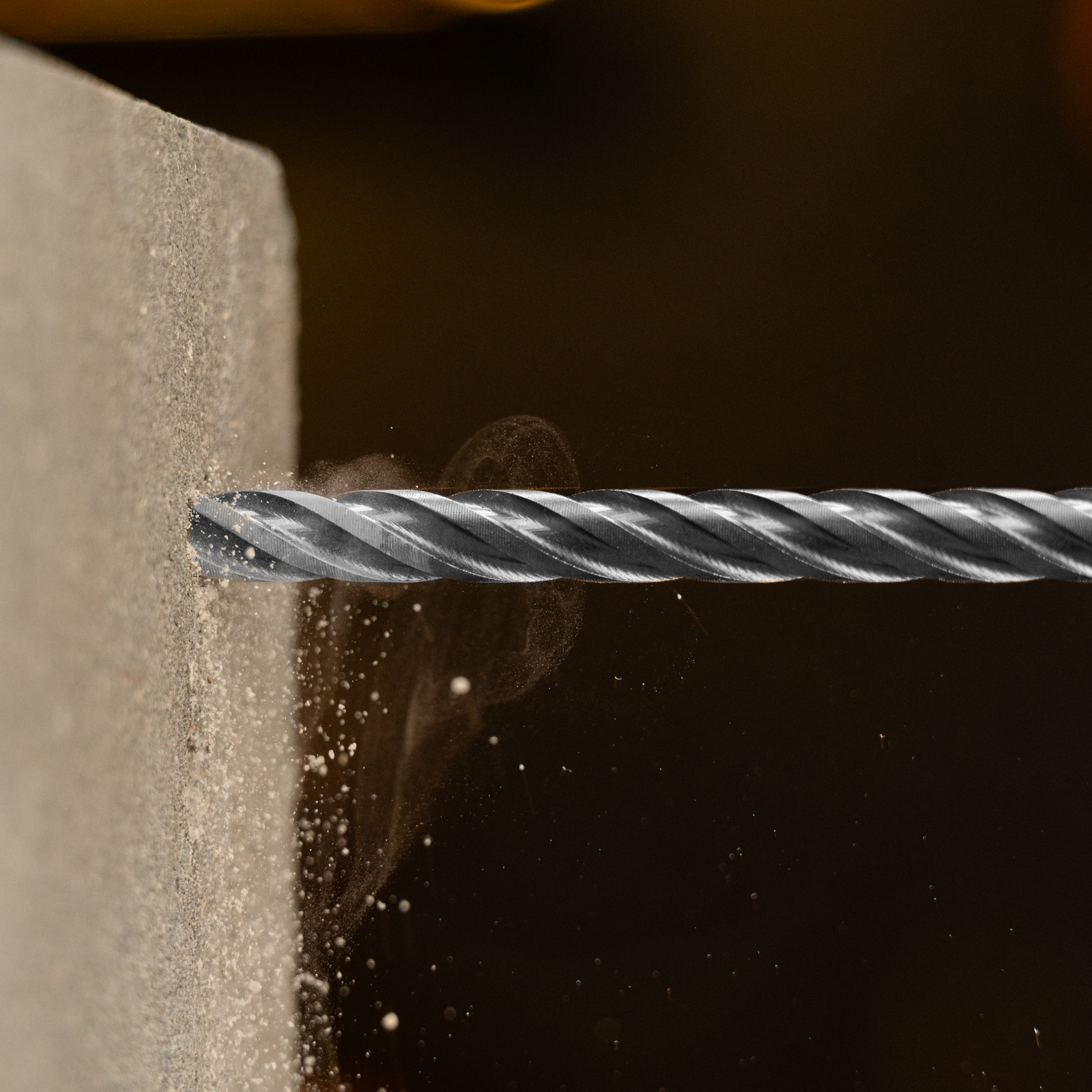 Бур по бетону, цельная крестовая пластина, 10x265 мм, SDS PLUS Denzel