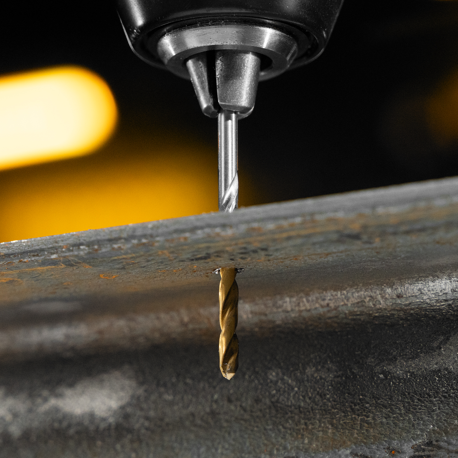 Набор сверл по металлу, 2-8мм, Р6М5-TiN, Golden Tip, 6 шт Denzel