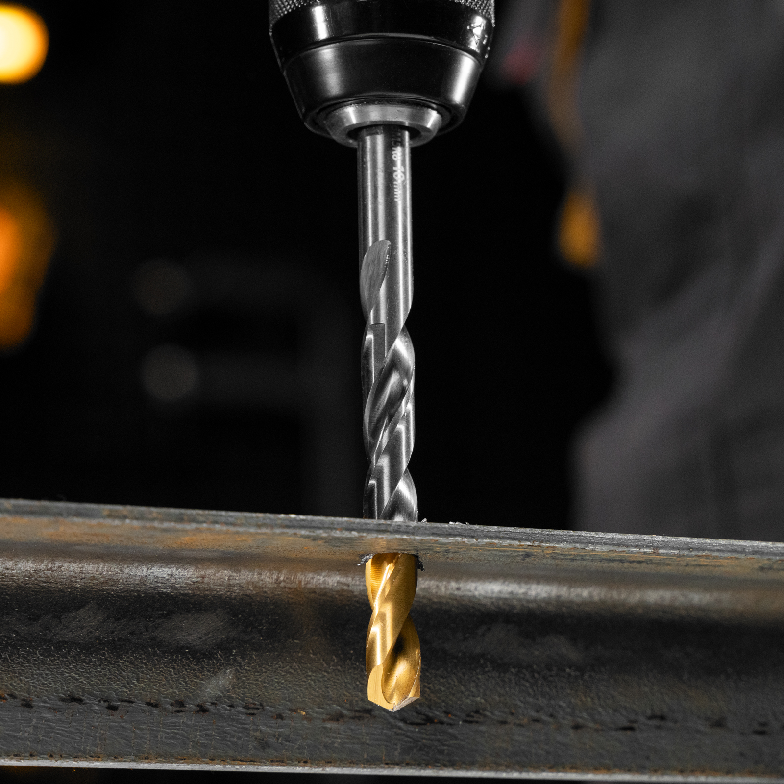 Набор сверл по металлу, 1-13 мм, Р6М5К8-TiN, Golden Tip, 25 шт Denzel