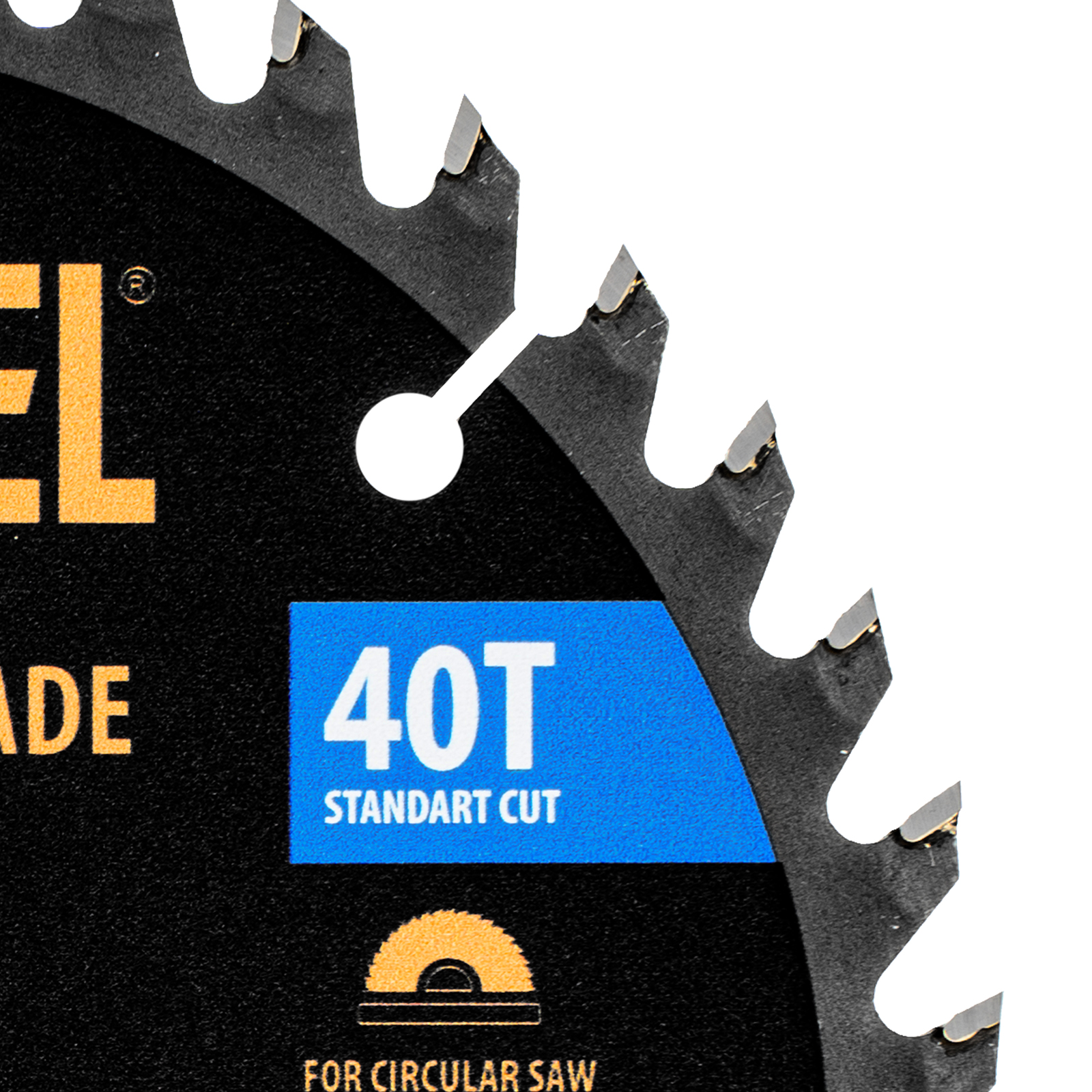 Пильный диск по дереву с гвоздями, ф165 х 20 мм, 40 зубов Denzel