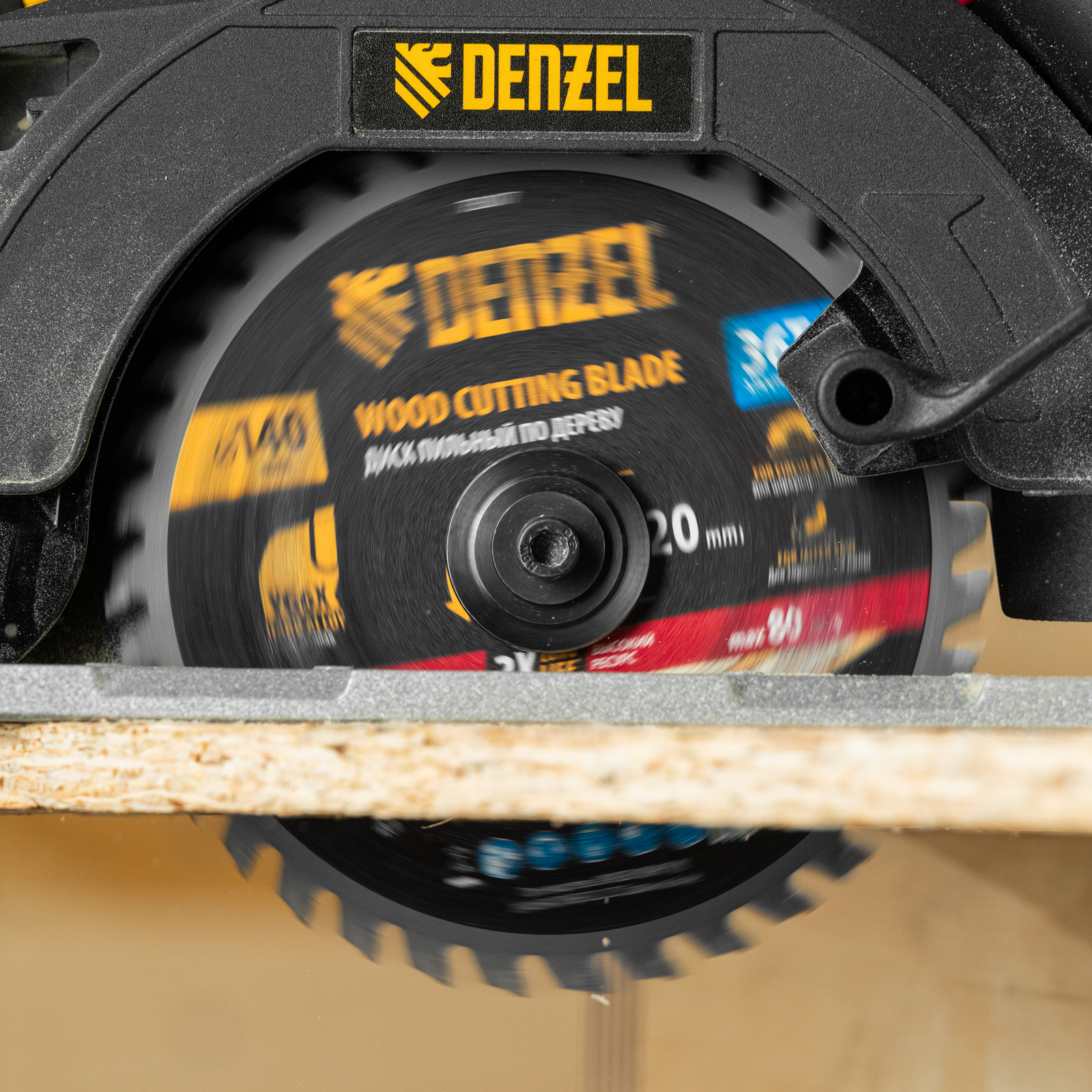 Пильный диск по дереву ф140 х 20 мм, 36 зубов Denzel