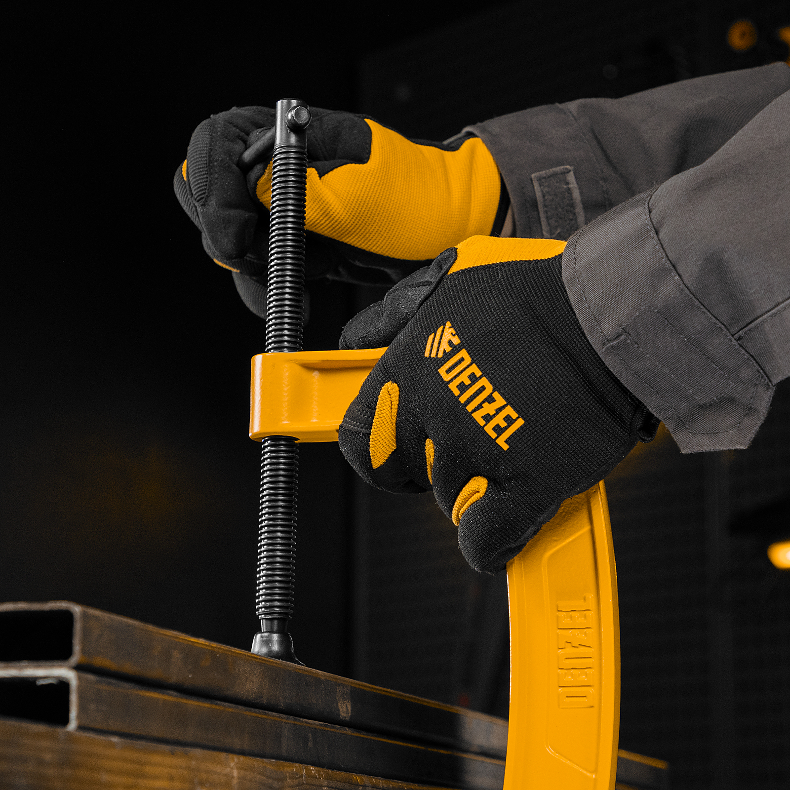 Струбцина G-образная, усиленная, 150 мм Denzel