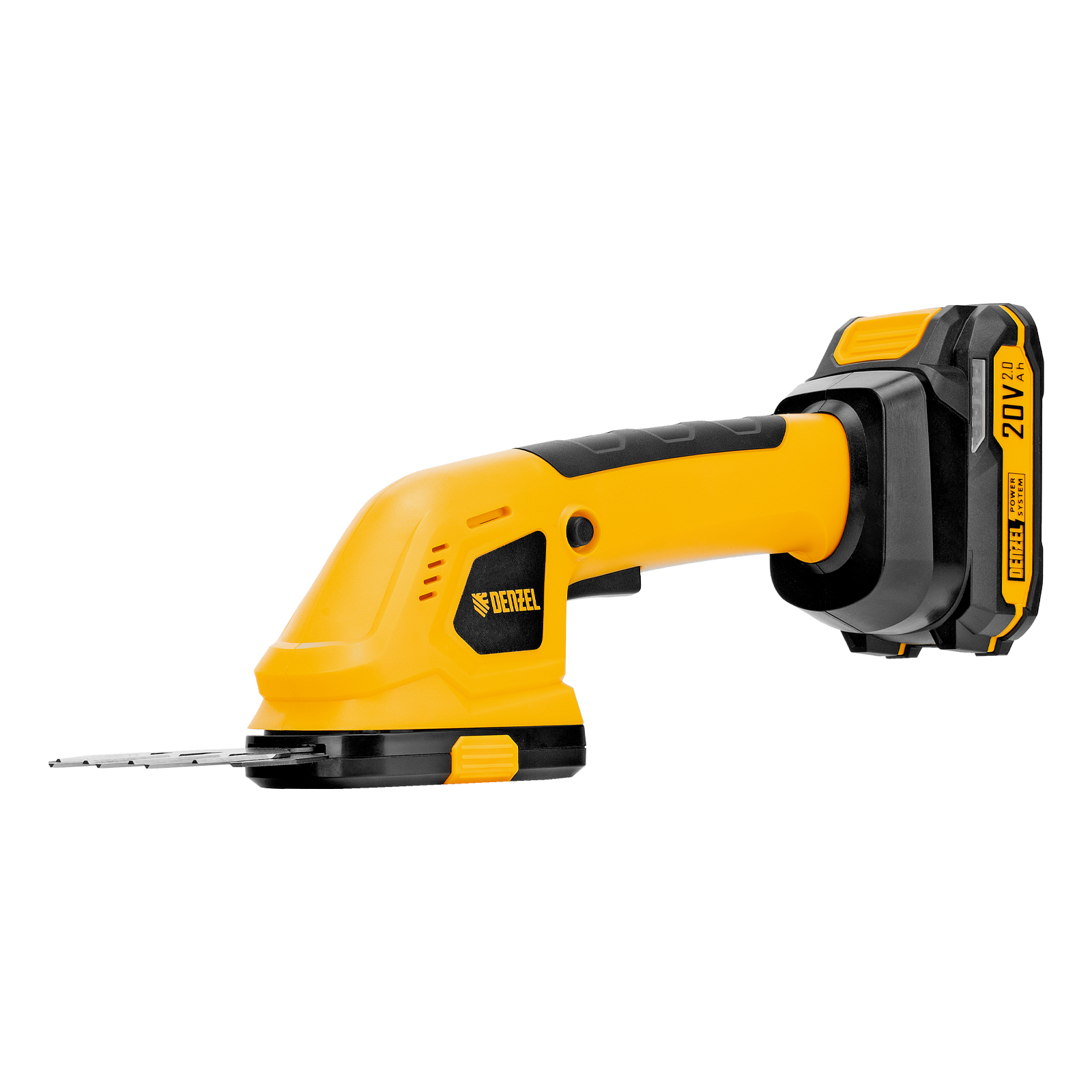 Ножницы-кусторез аккумуляторные GS-20, Li-Ion, 20 В Denzel