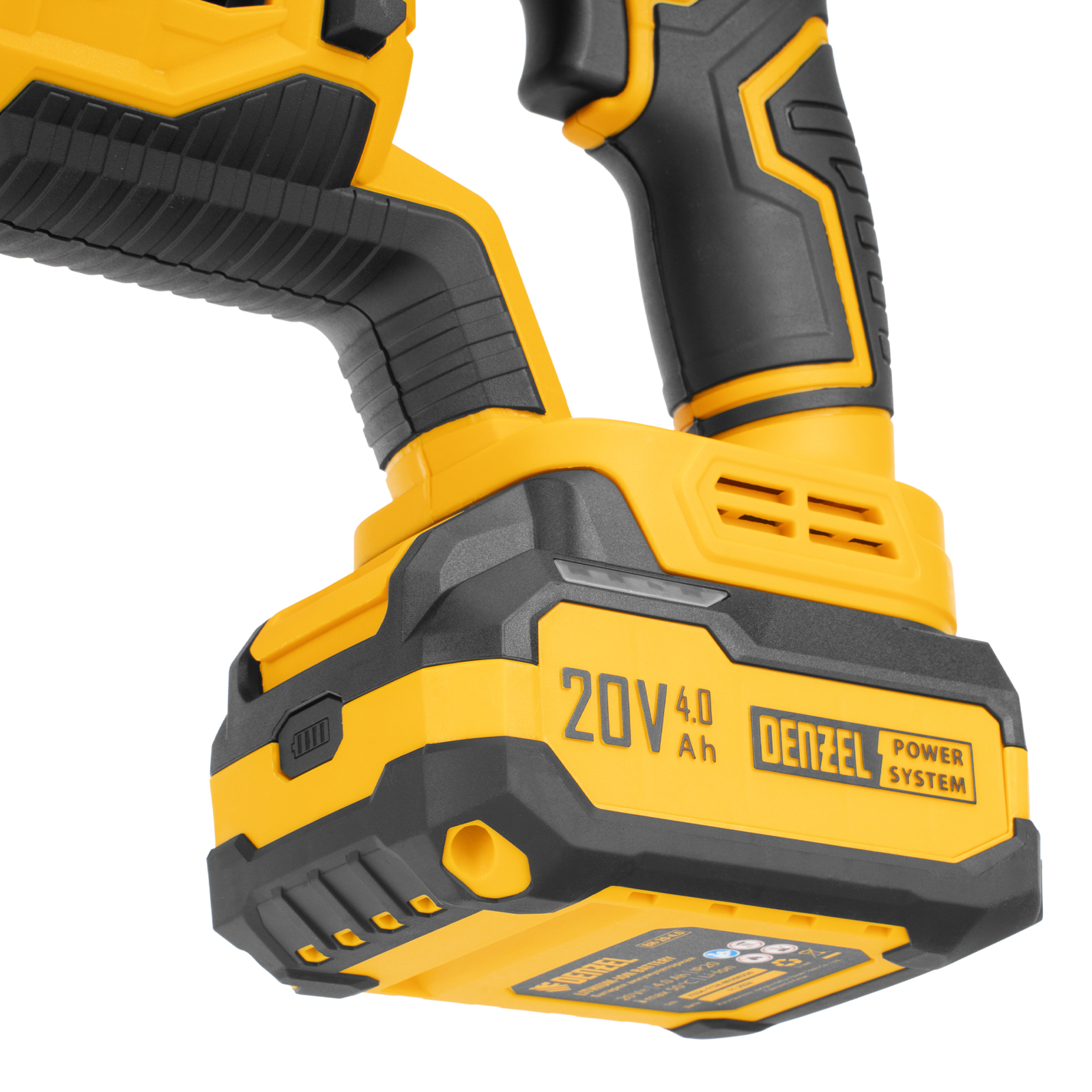 Пила сабельная аккумуляторная RS-180, Li-Ion, 20 В Denzel