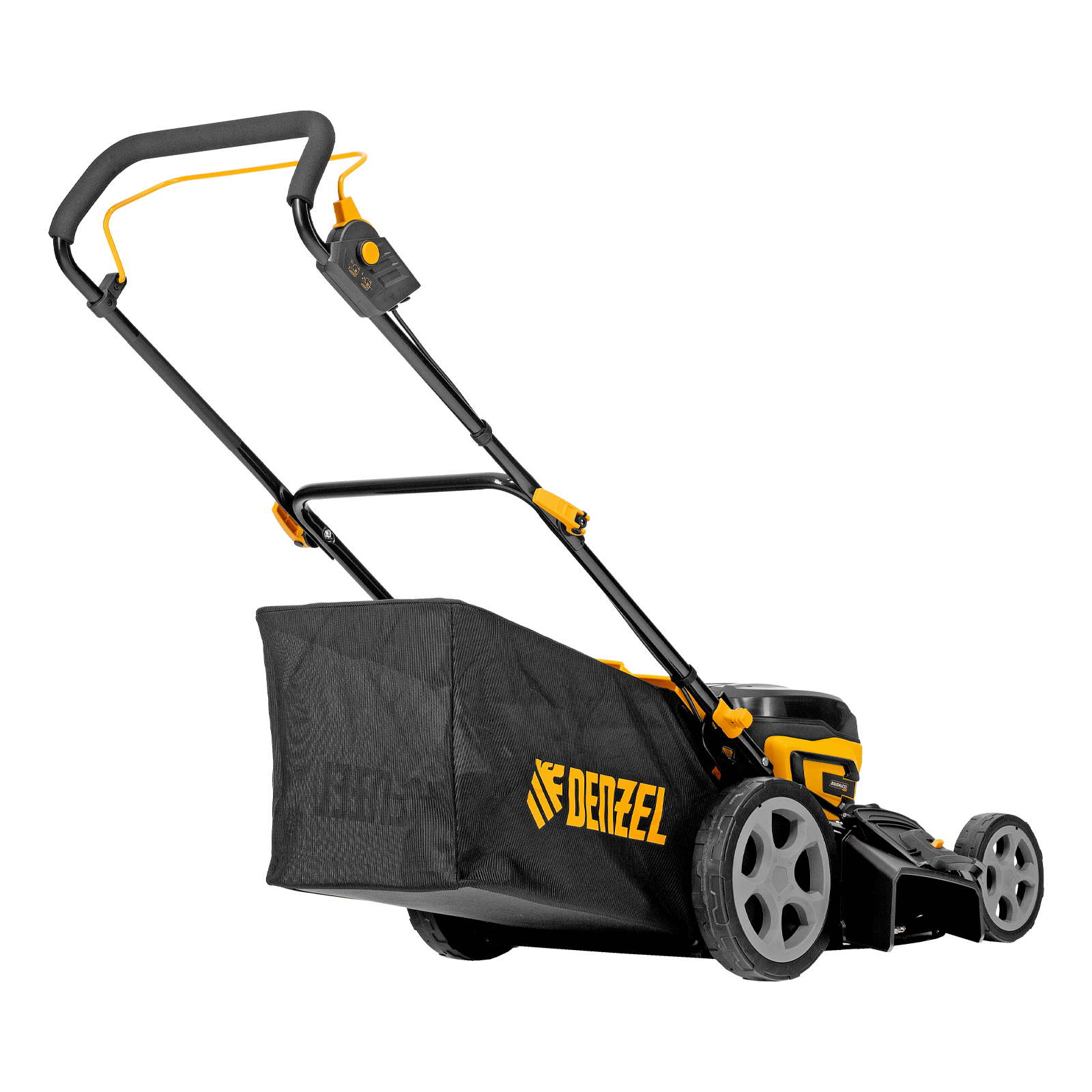 Газонокосилка аккумуляторная бесщет. DLM-460, 460 мм, травосб. 65 л., Li-Ion, 40 В Denzel