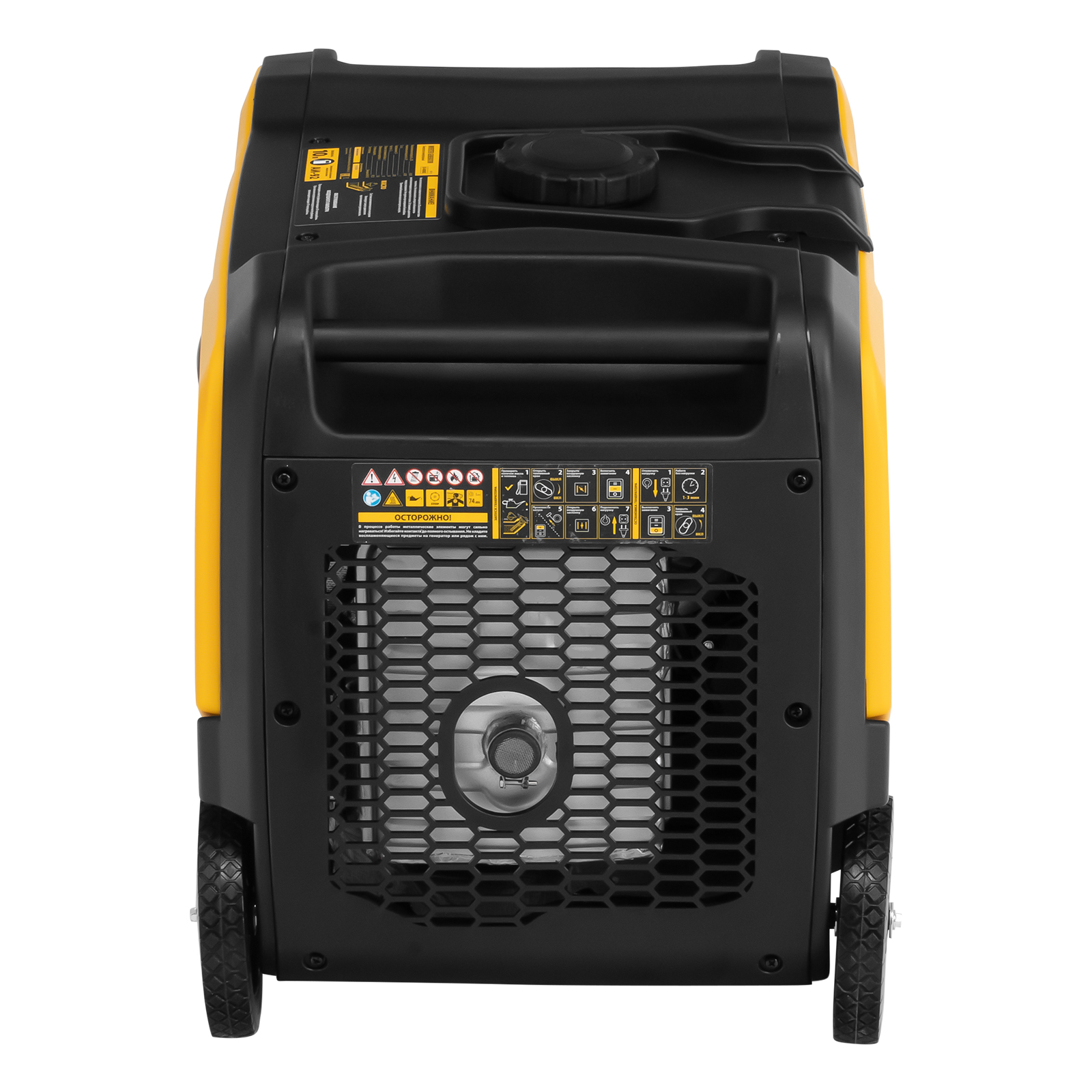 Генератор инверторный GS-4500iSE, 4,5 кВт, 230 В, закрытый корпус, электростартер DENZEL