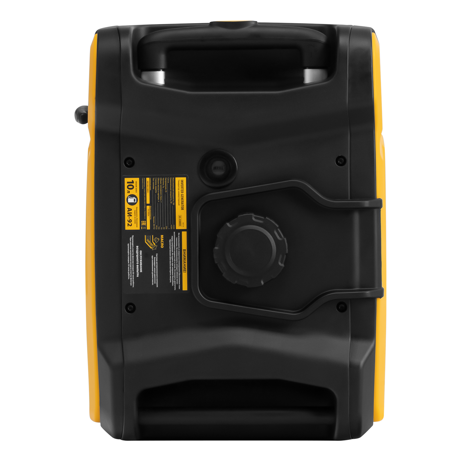 Генератор инверторный GS-4500iSE, 4,5 кВт, 230 В, закрытый корпус, электростартер DENZEL