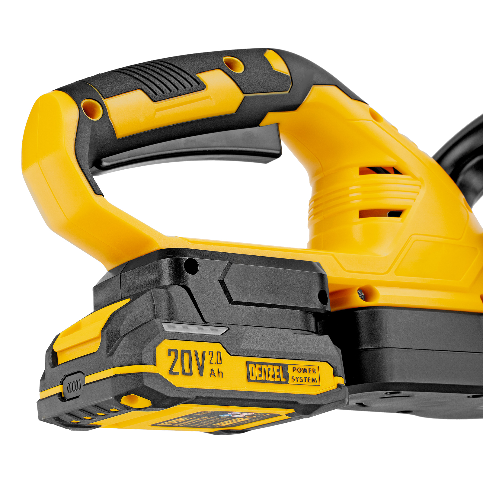 Кусторез аккумуляторный HTD-510, нож 510 мм, Li-Ion, 20 В Denzel