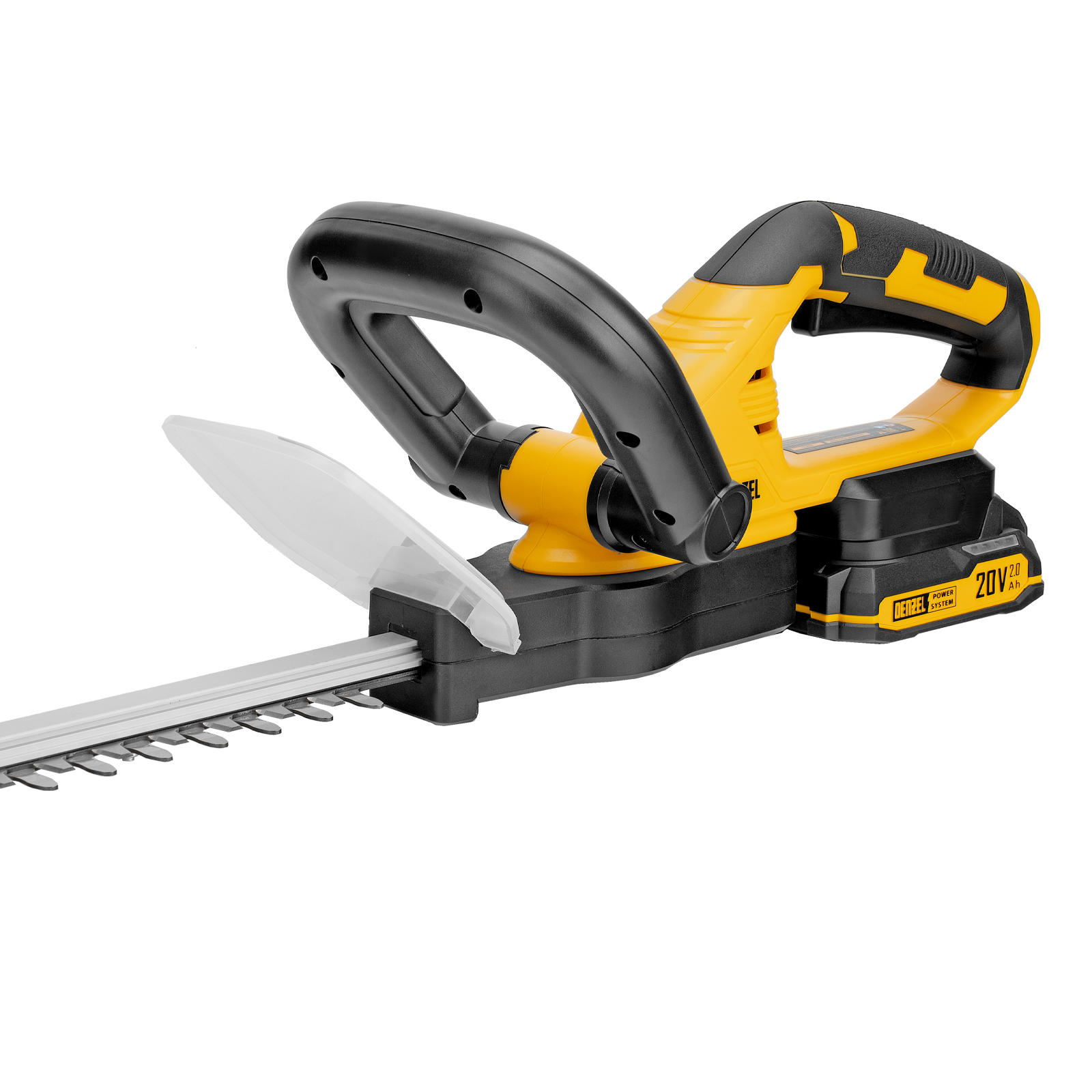 Кусторез аккумуляторный HTD-510, нож 510 мм, Li-Ion, 20 В Denzel