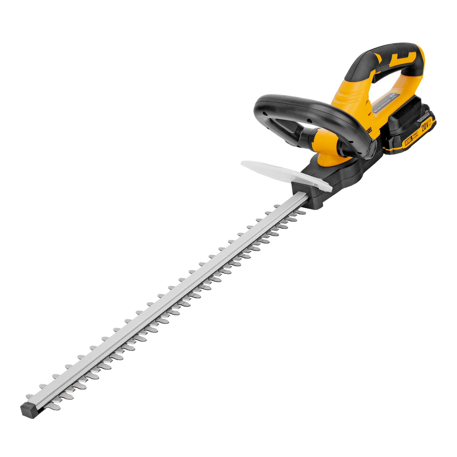 Кусторез аккумуляторный HTD-510, нож 510 мм, Li-Ion, 20 В Denzel