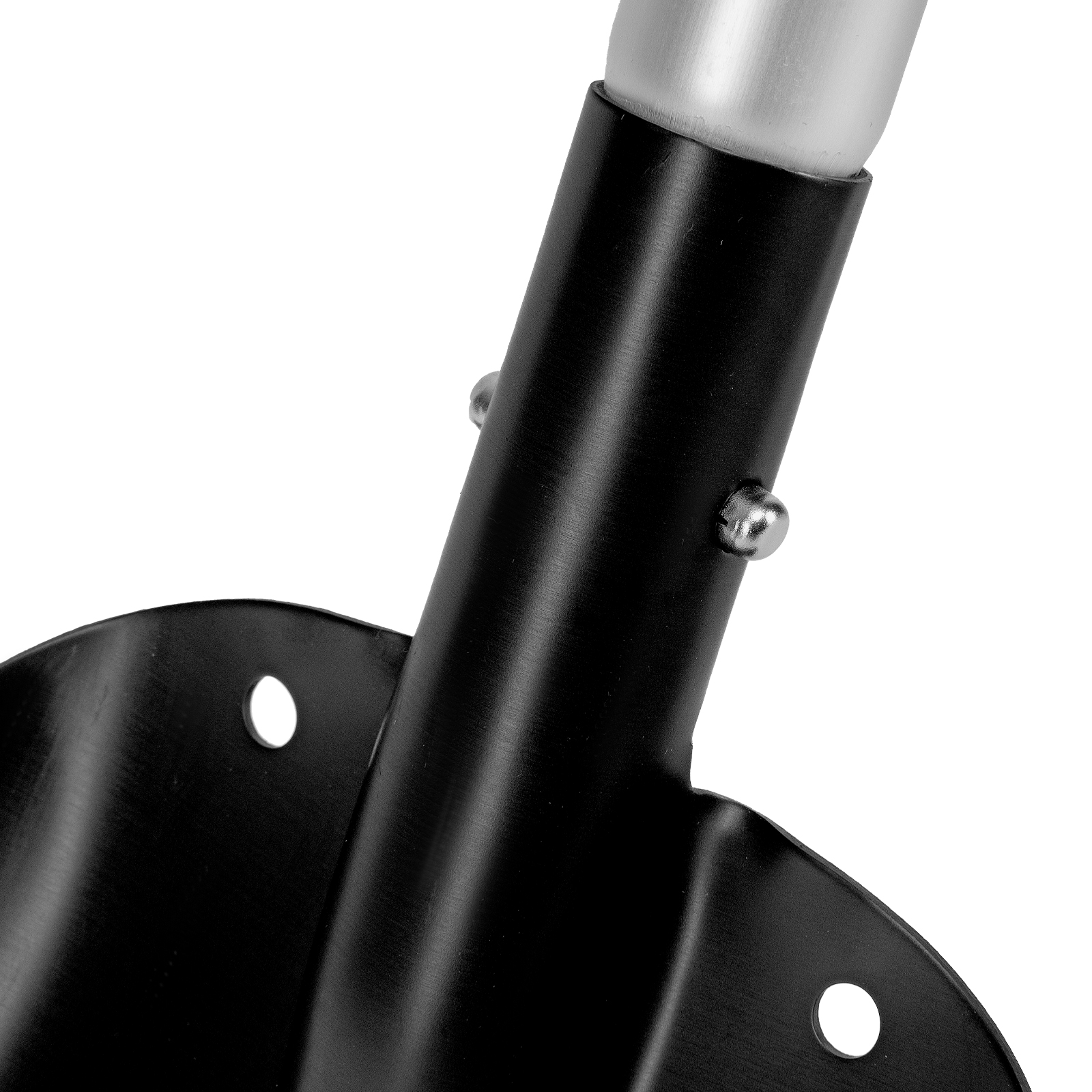 Лопата автомобильная, алюминиевая, 212х280х650-815 мм, телескопический черенок Denzel