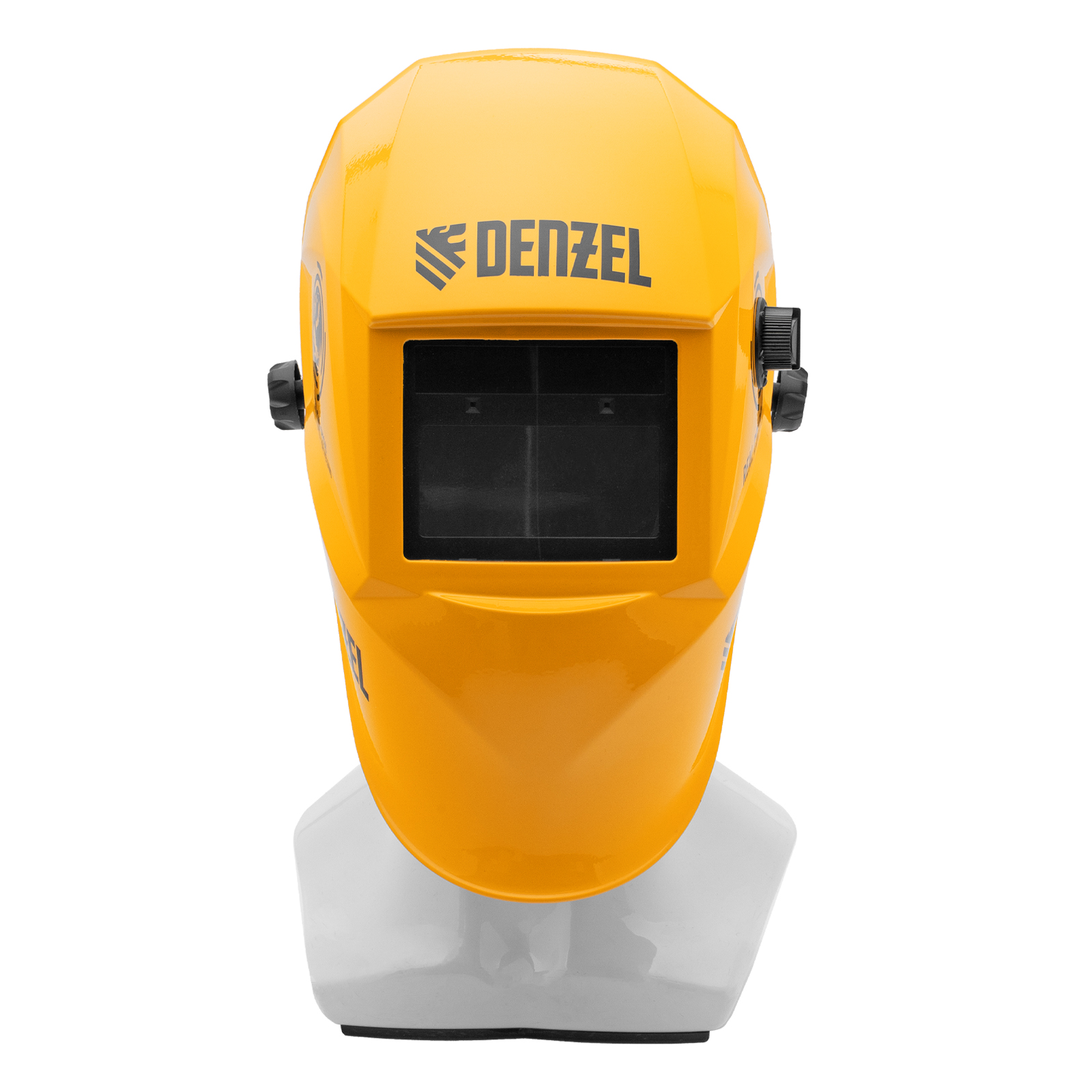 Щиток защитный лицевой (маска сварщика) F6, см. окно 93х43, Real Color, DIN4/5-8/9-13// Denzel