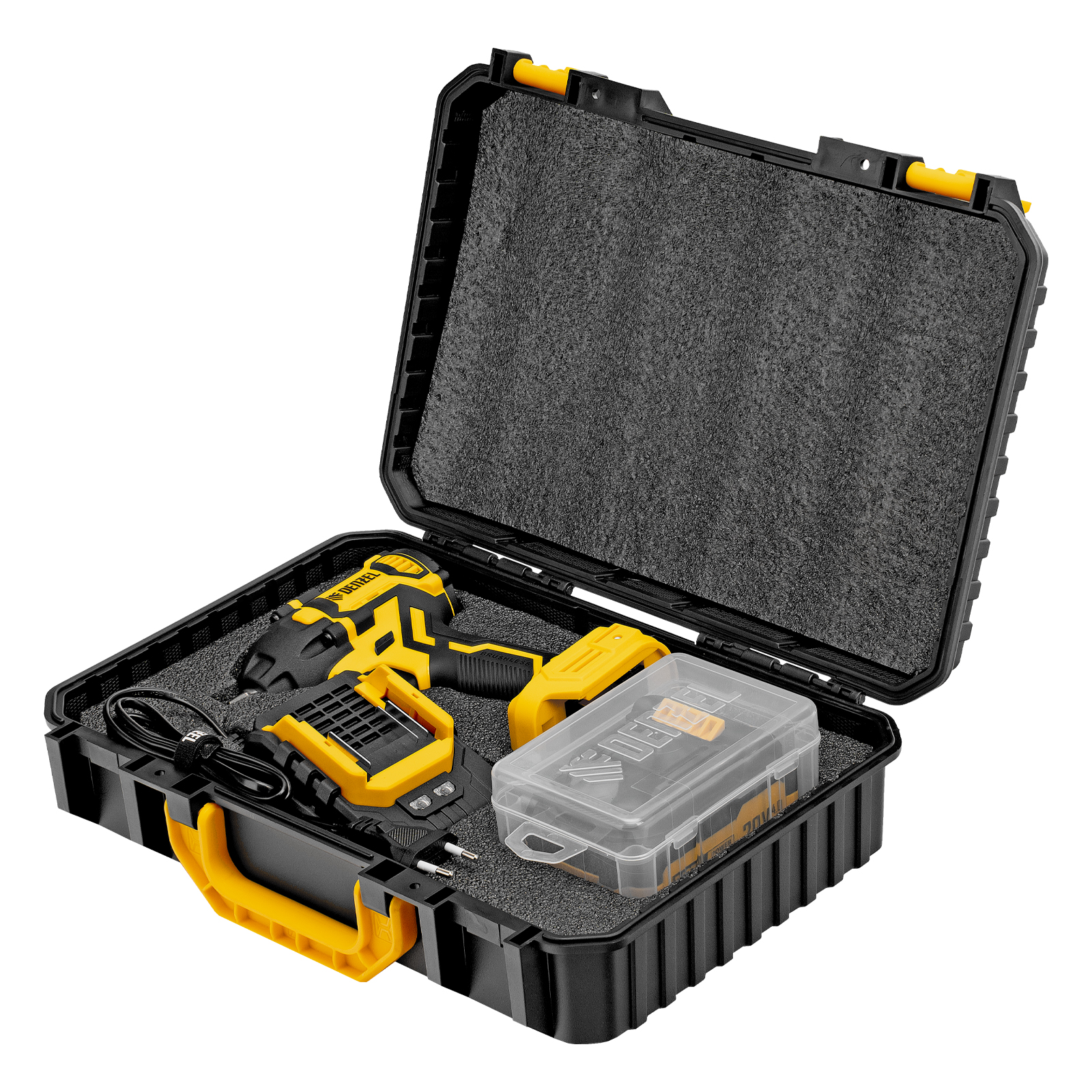 Гайковерт ударный аккумуляторный бесщет. CIWH-BL-20-350, Li-Ion, 20 В// Denzel