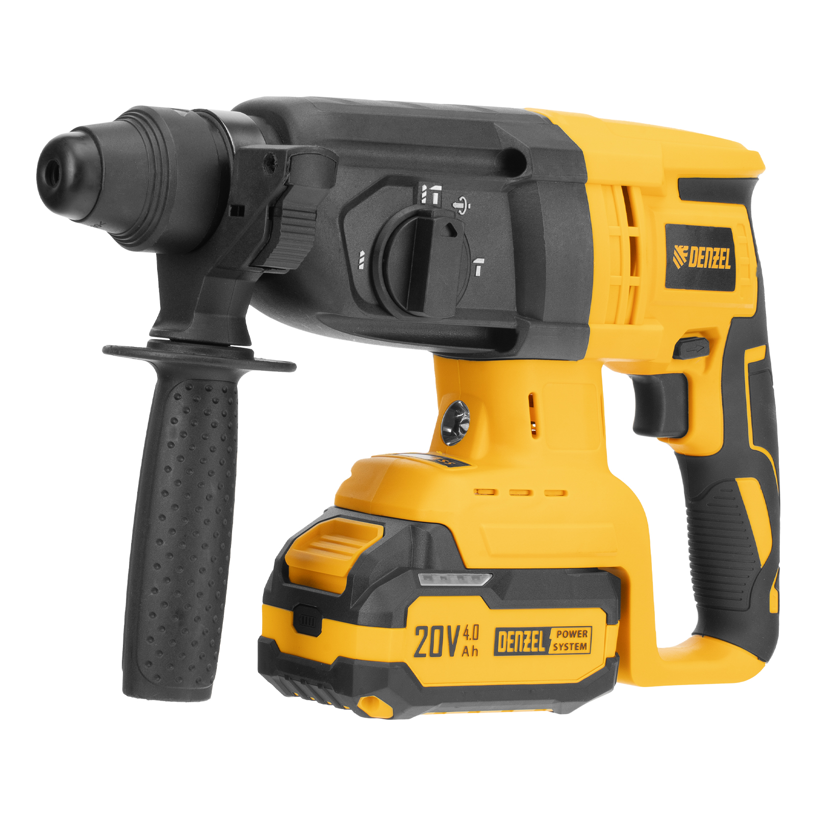 Перфоратор аккумуляторный бесщет. RHH-BL-20-28, 3 Дж, Li-Ion, 20 В// Denzel