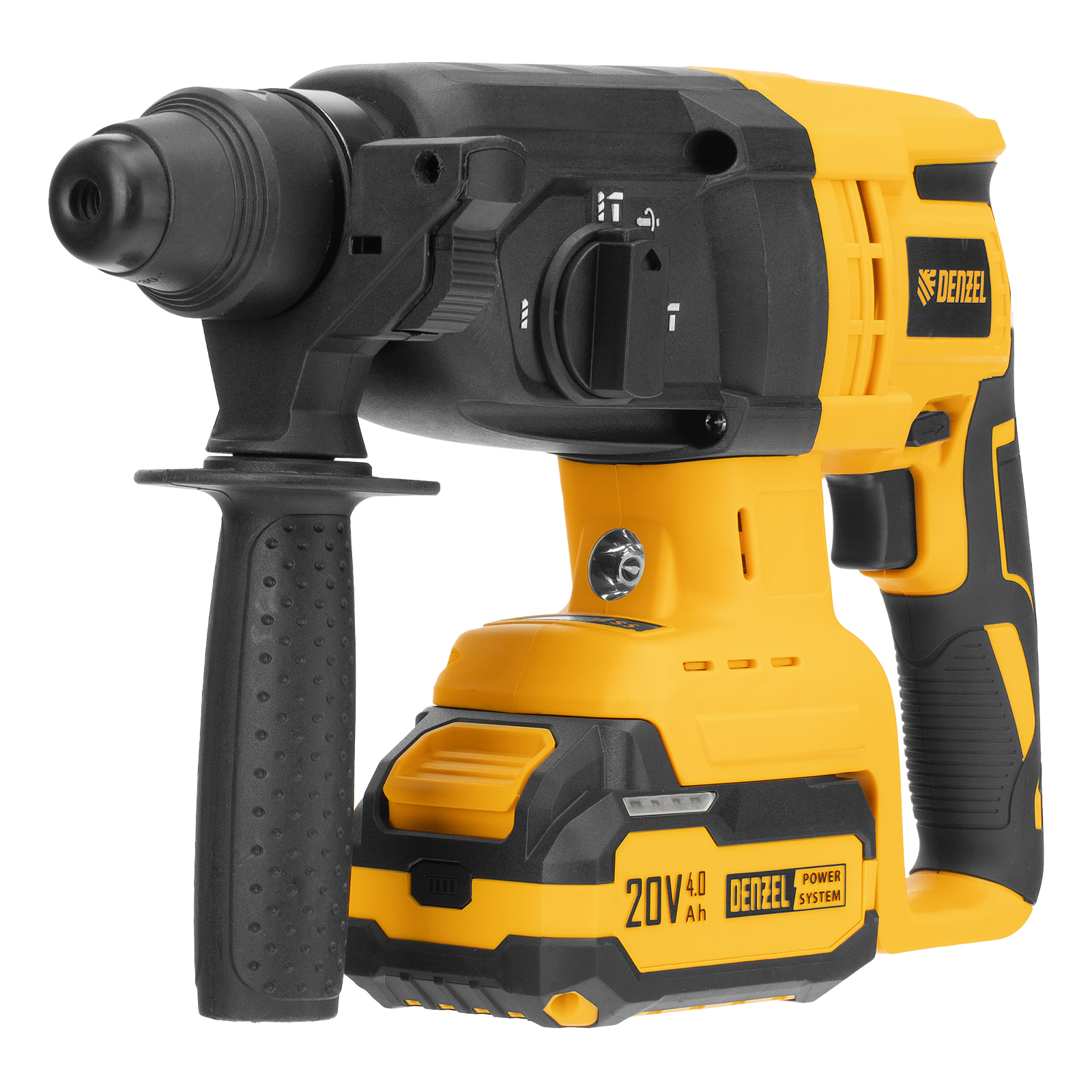 Перфоратор аккумуляторный бесщет. RHH-BL-20-28, 3 Дж, Li-Ion, 20 В// Denzel