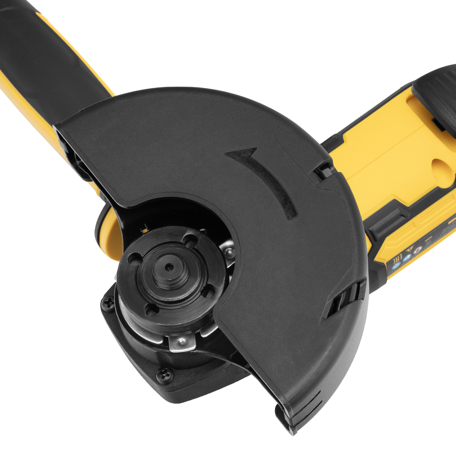 Машина шлифовальная угловая аккумуляторная бесщет. AGH-BL-20-125, Li-Ion, 20 В// Denzel