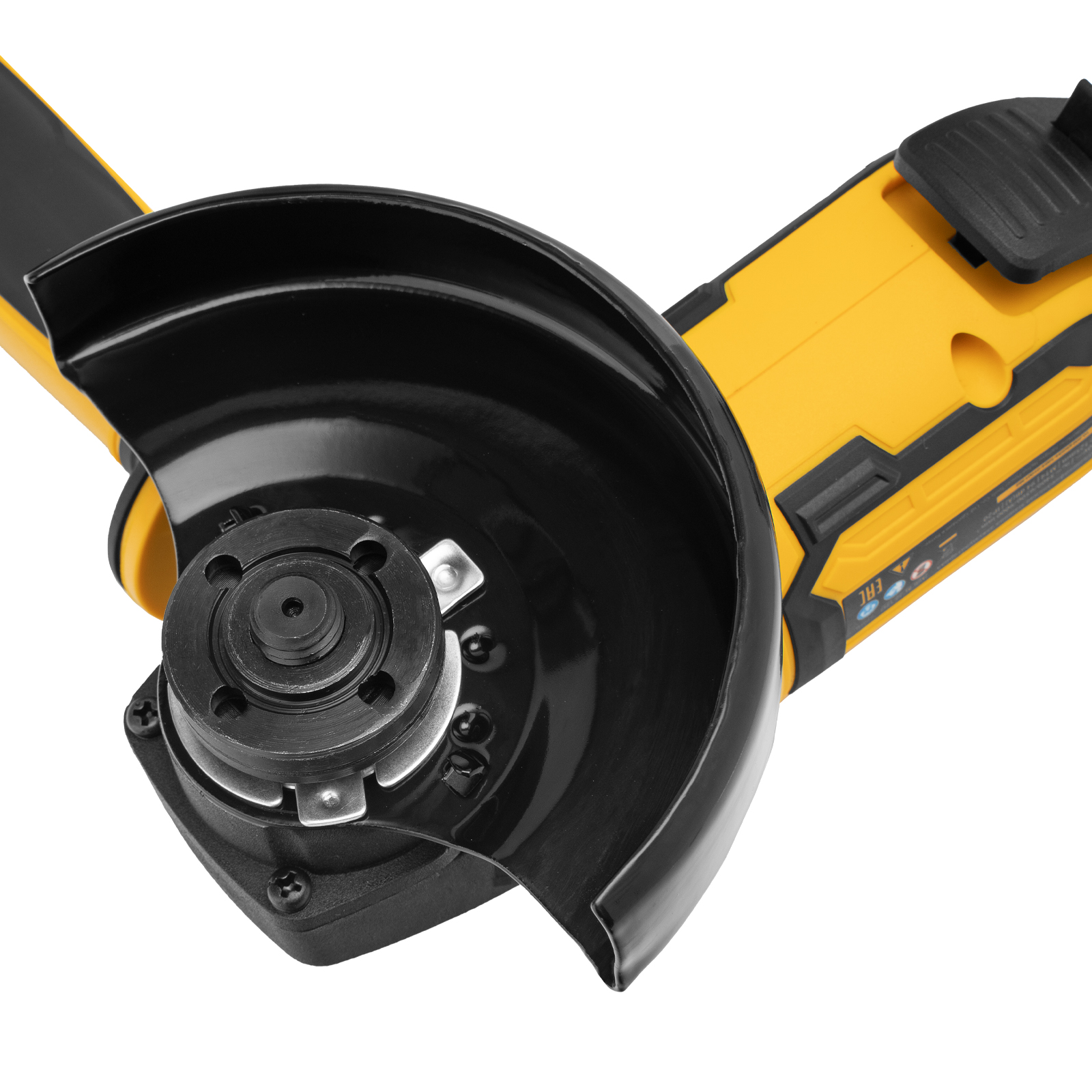 Машина шлифовальная угловая аккумуляторная бесщет. AGH-BL-20-125, Li-Ion, 20 В// Denzel