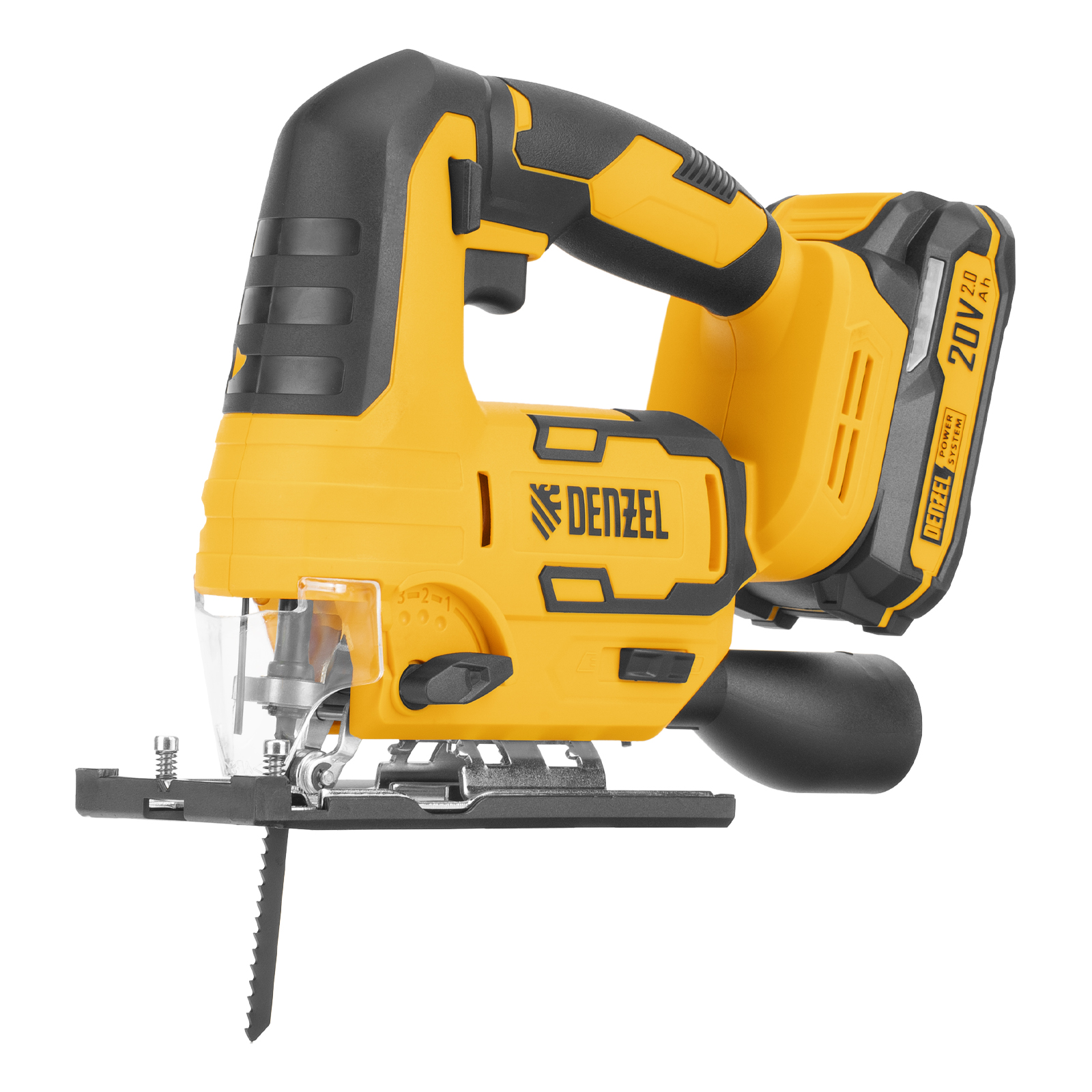 Лобзик аккумуляторный CJH-20-80, Li-Ion, 20 В// Denzel