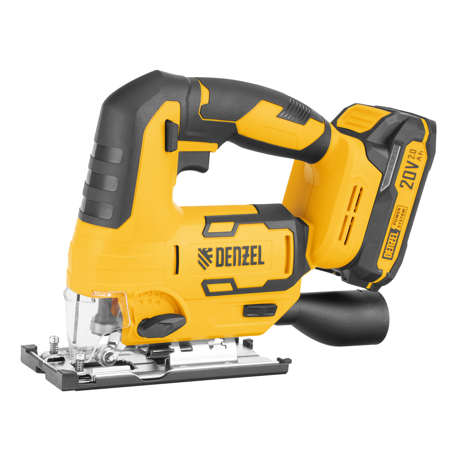 Лобзик аккумуляторный CJH-20-80, Li-Ion, 20 В// Denzel