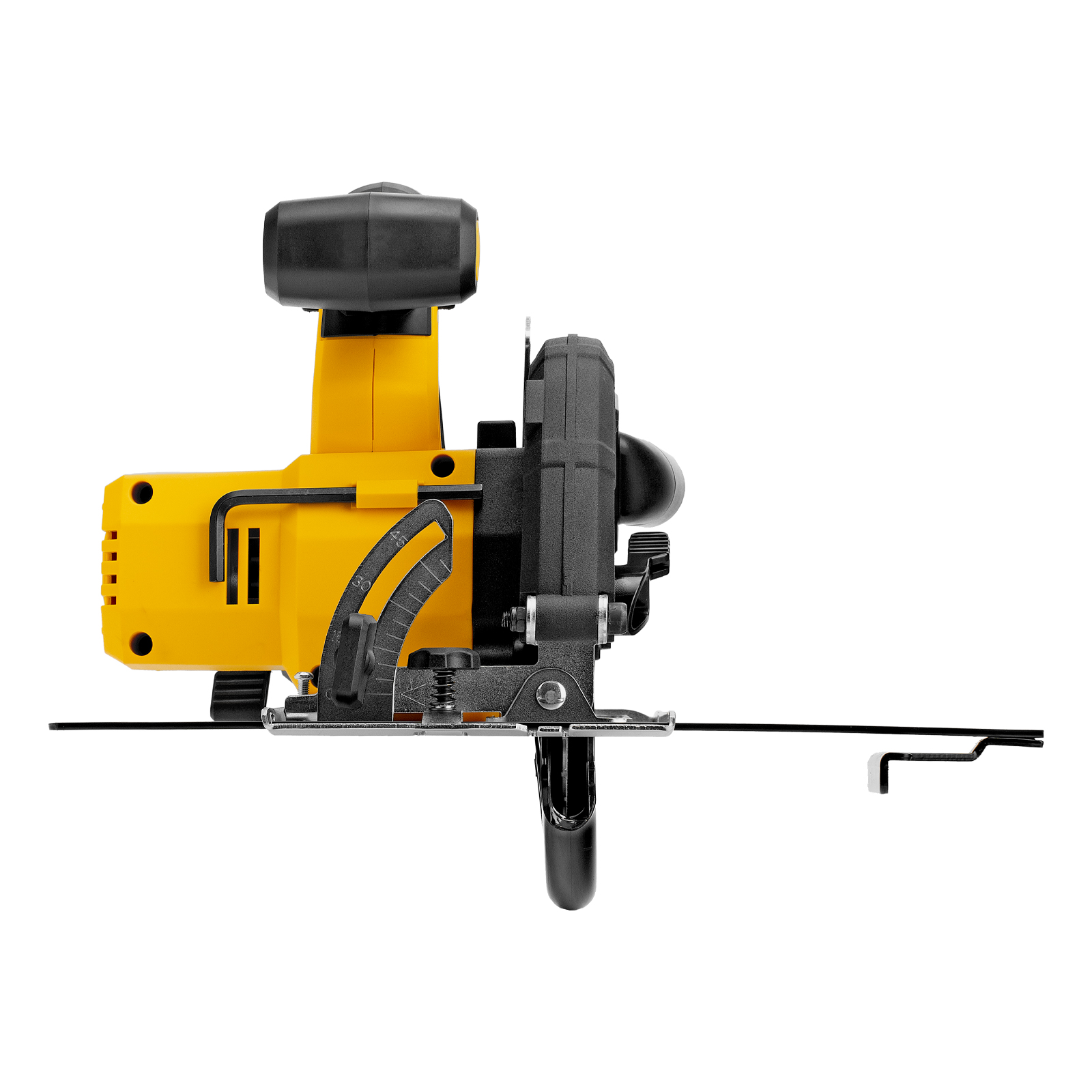 Пила циркулярная аккумуляторная CCSH-20-165, 165 мм, Li-Ion, 20 В// Denzel