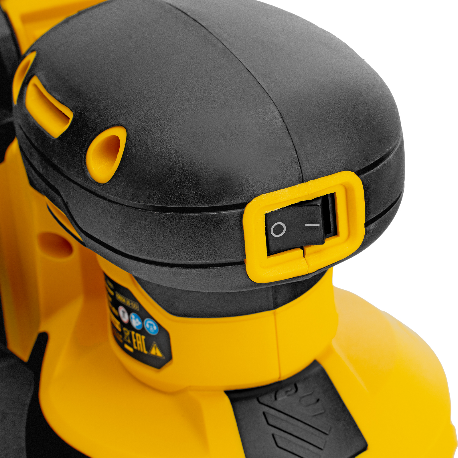 Машина шлифовальная эксцентриковая аккумуляторная CROSH-20-125, Li-Ion, 20 В// Denzel