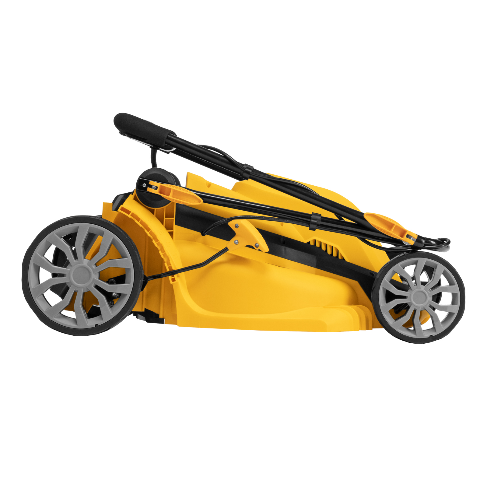 Газонокосилка электрическая GMC-2000, шир. 44см, 2000 Вт, 6 уров., травосб. 45 л Denzel