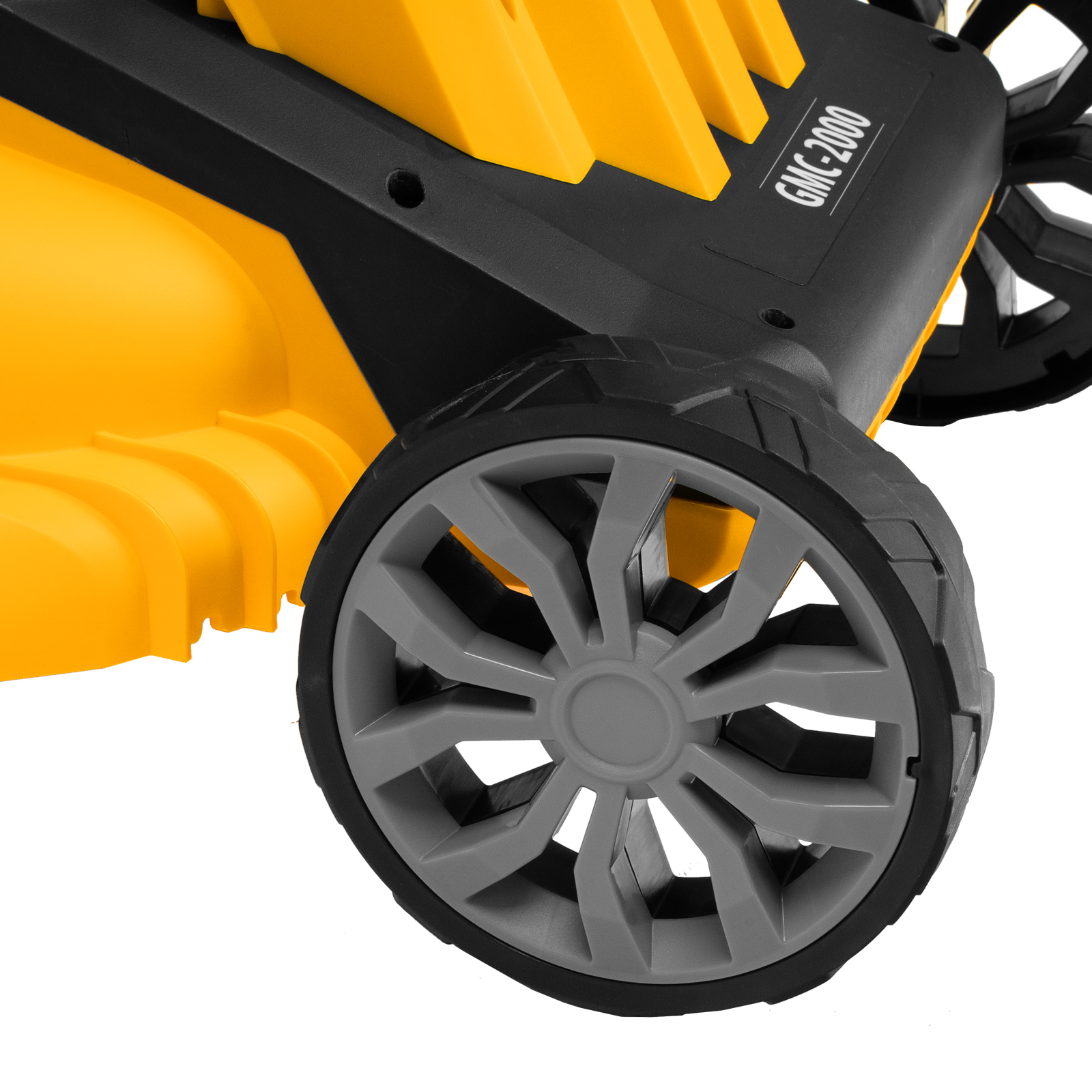 Газонокосилка электрическая GMC-2000, шир. 44см, 2000 Вт, 6 уров., травосб. 45 л Denzel