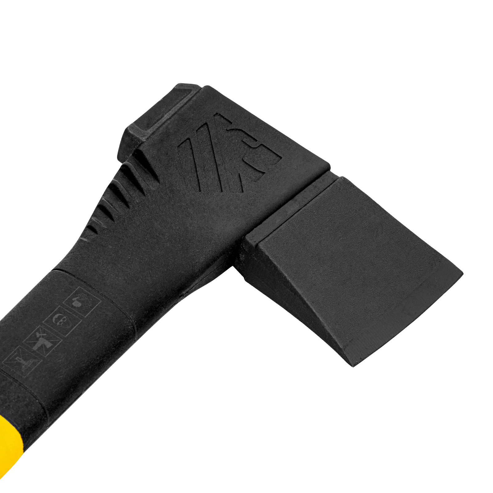 Топор-колун, F3, 640 гр, двухкомпонентная рукоятка, 320 мм// Denzel