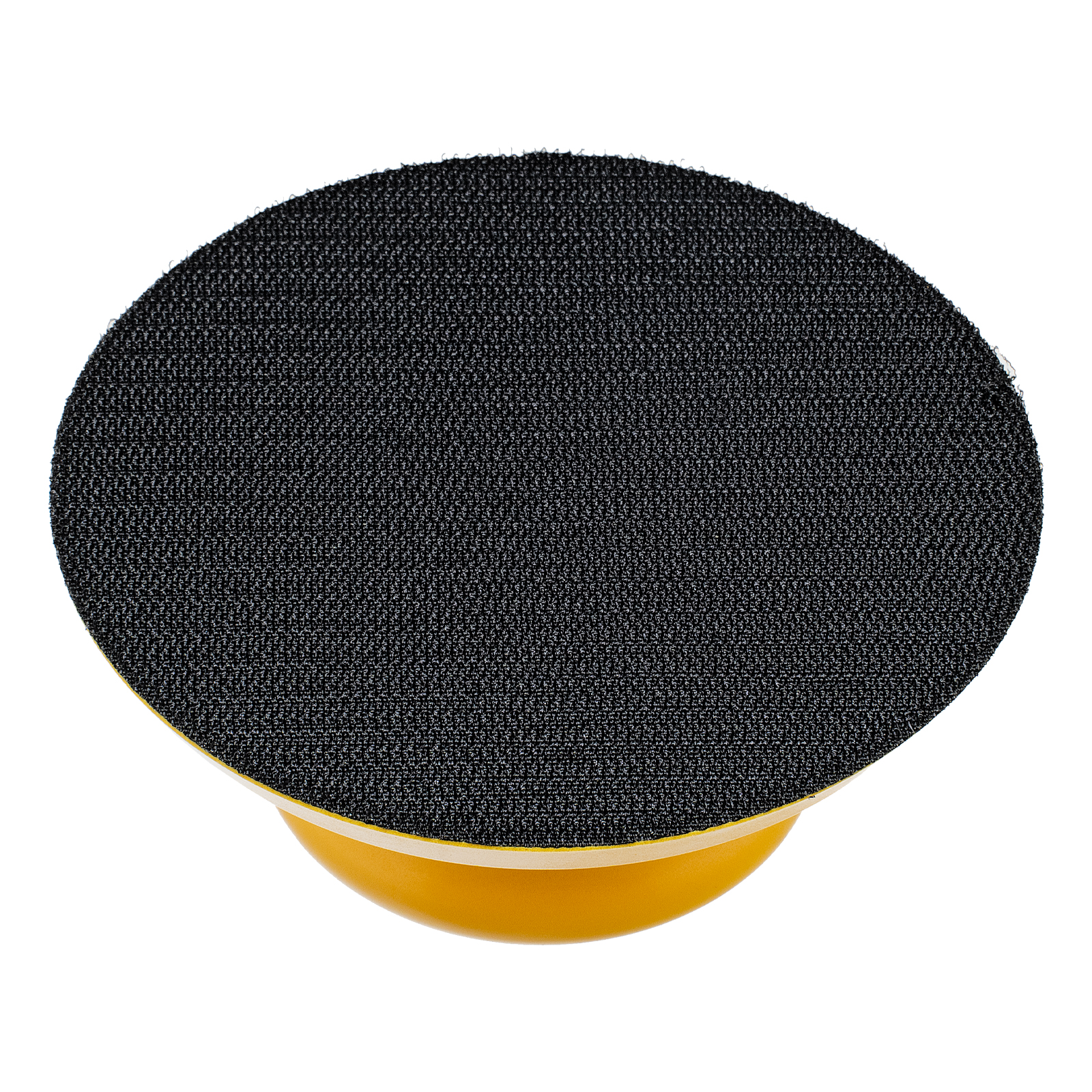 Брусок для шлифования, круглый, 125 мм, с "липучкой"// Denzel