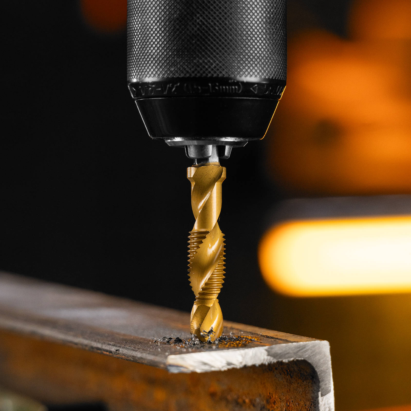 Сверло-метчик М10 х 1,5 мм, Р6М5// Denzel