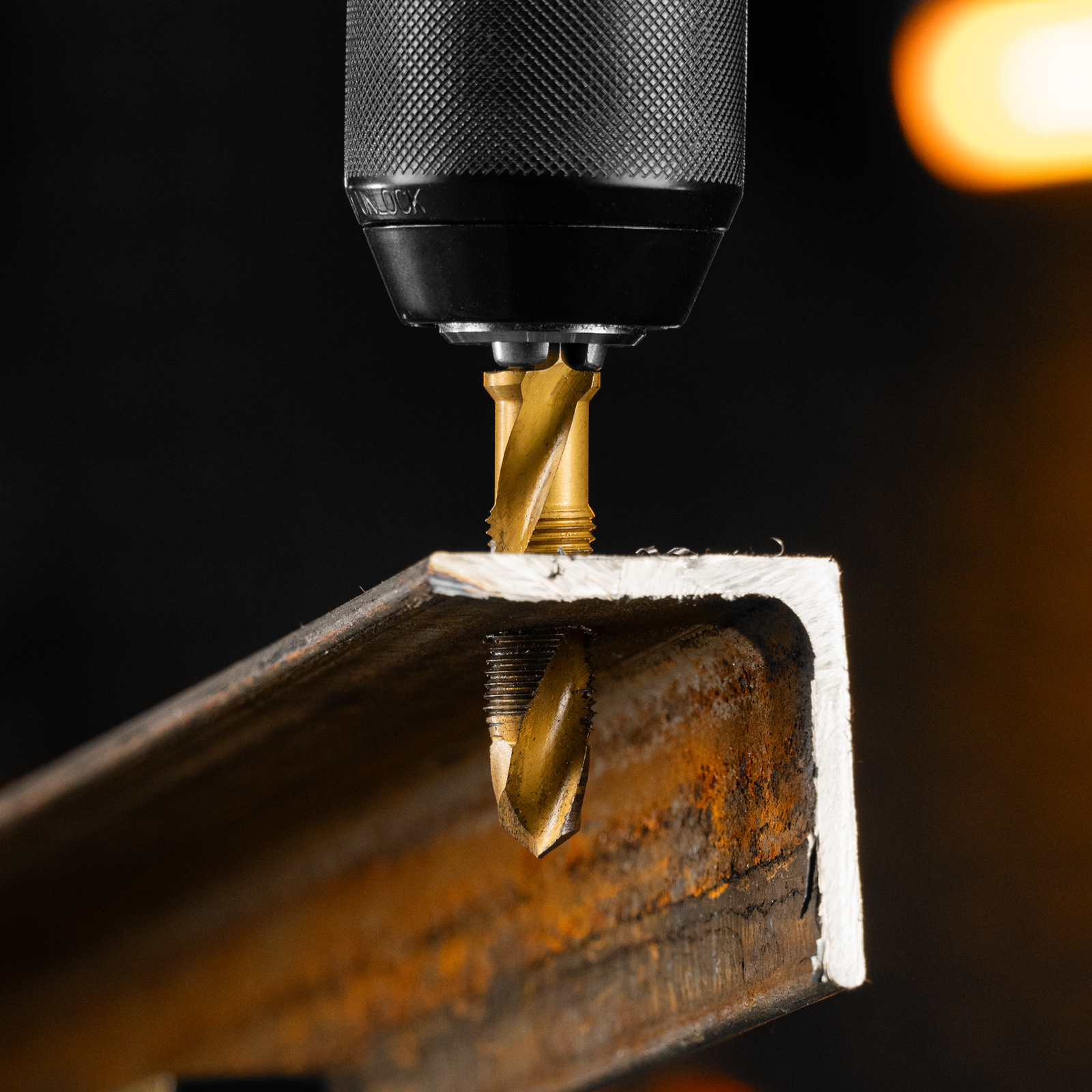 Сверло-метчик М12 х 1,25 мм, Р6М5// Denzel