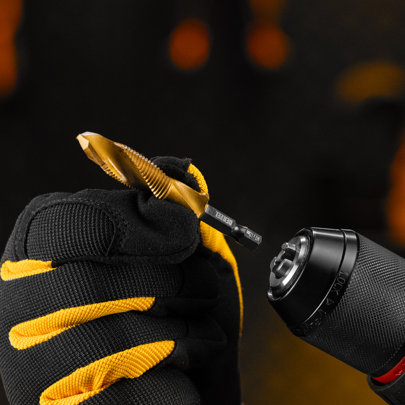 Сверло-метчик М12 х 1,25 мм, Р6М5// Denzel