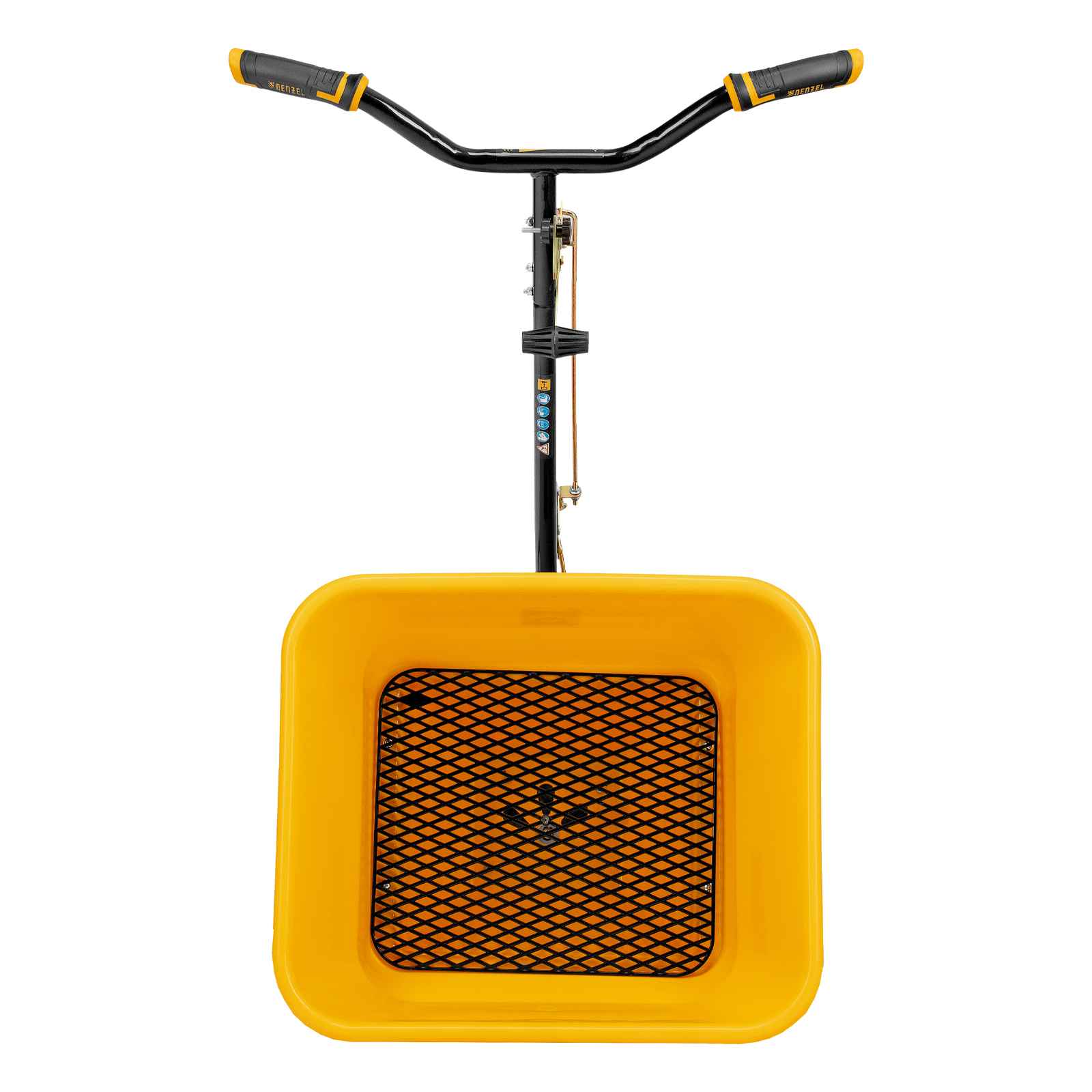 Механическая сеялка на колесах, 45 л Denzel