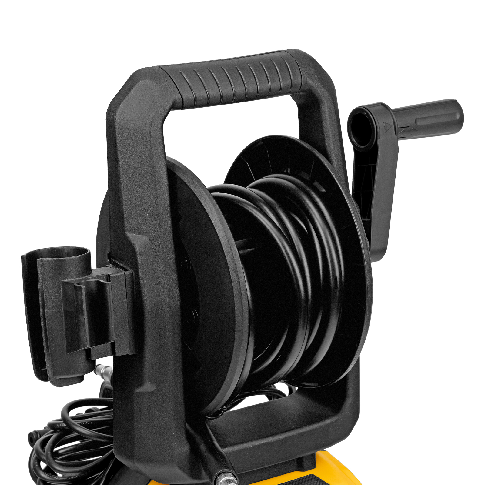 Моечная машина высокого давления R-170D, 1800 Вт, 170 бар, 380 л/ч, с барабаном// Denzel