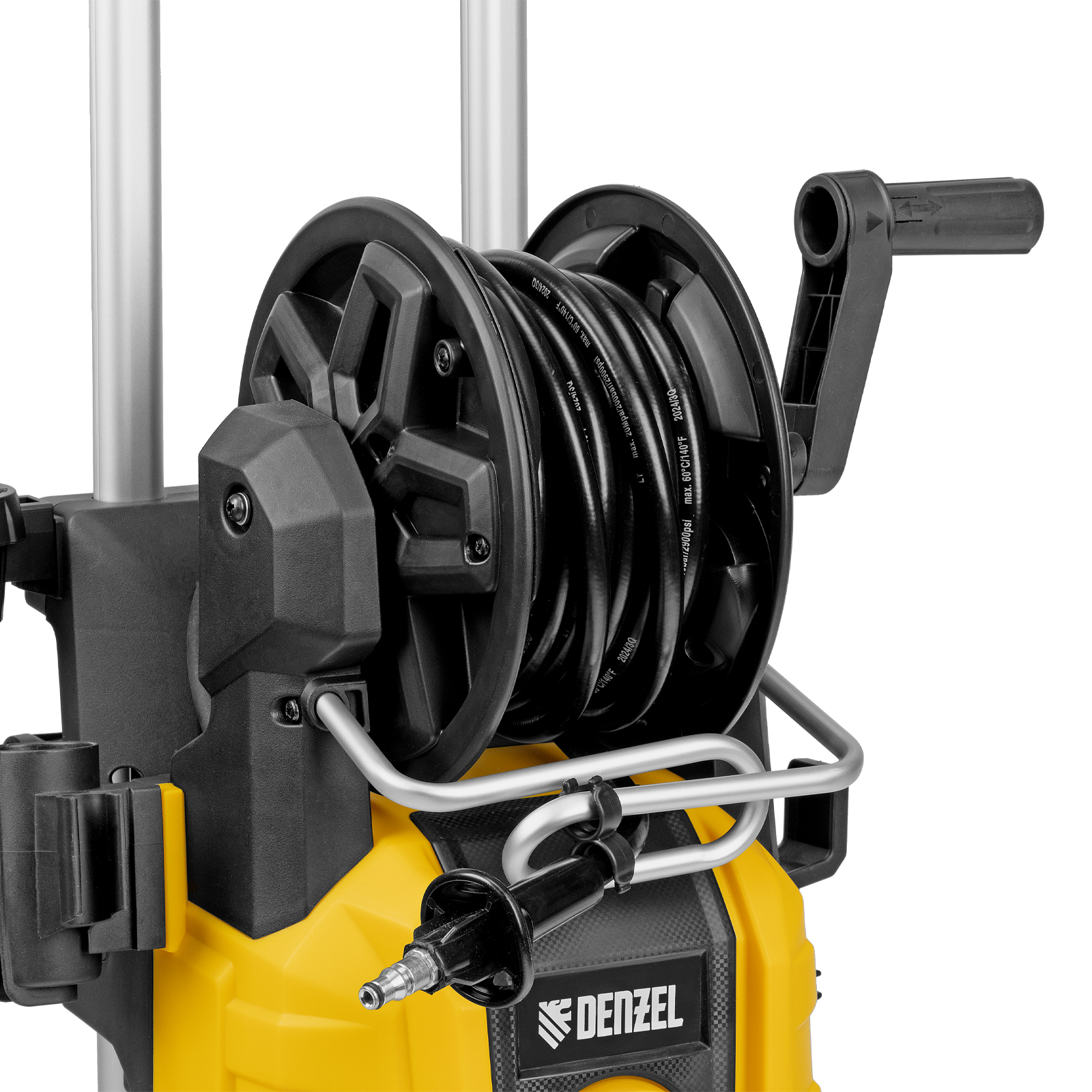 Моечная машина высокого давления R-180iD, 2000 Вт, 180 бар, 420 л/ч, асинх. двиг., бараб.// Denzel