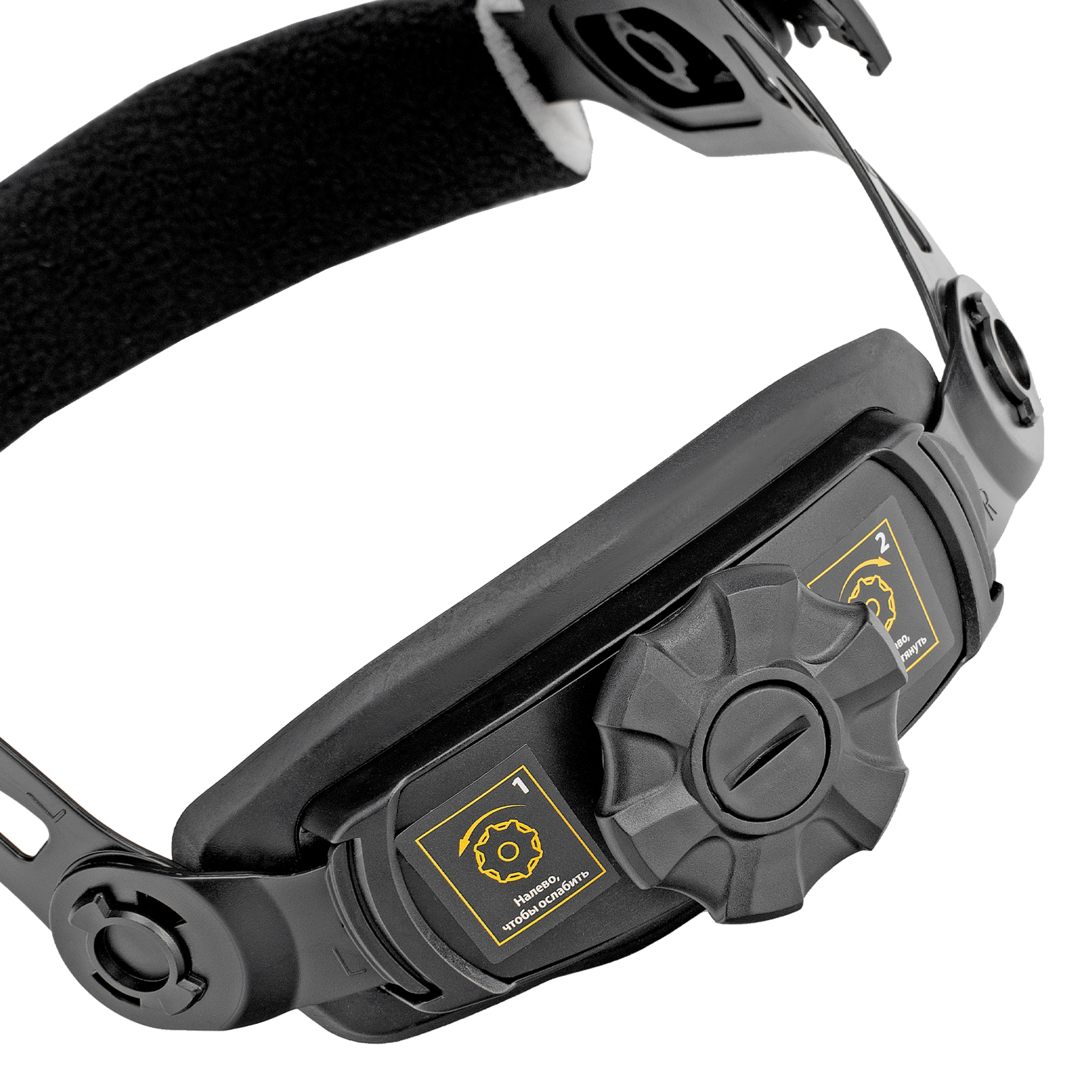 Щиток защитный лицевой (маска сварщика) F10, см. окно 100х96, Real Color, DIN 4-8/9-13 Denzel