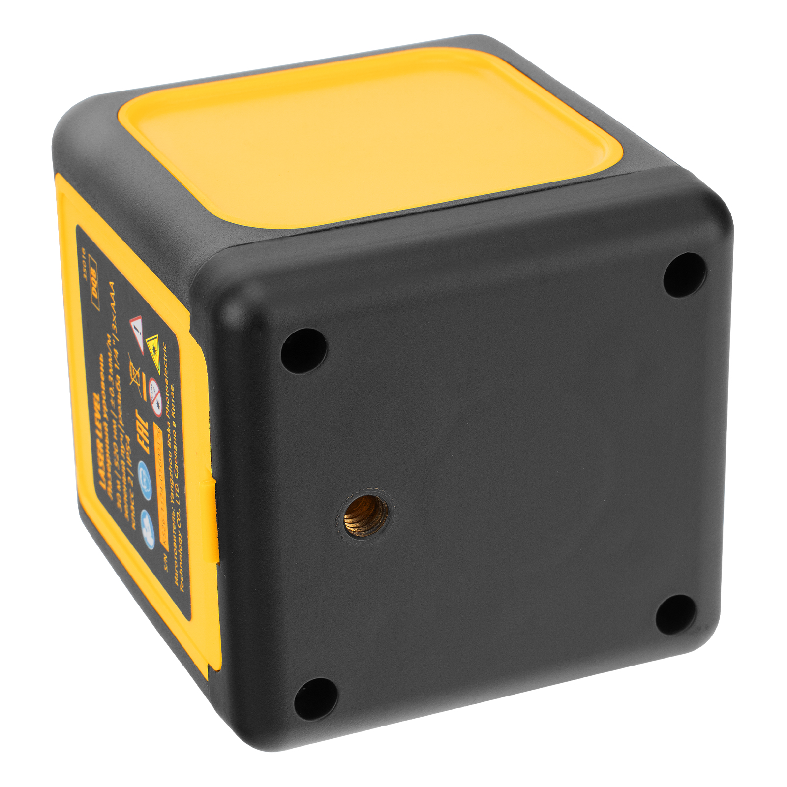 Лазерный уровень DQB, 30 м, зеленый луч, батарейки, сумка Denzel