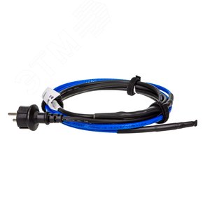 Кабель саморегулирующийся нагревательный Pipeheat-15 12 м 180 Вт с вилкой