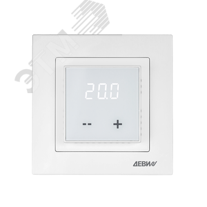 Терморегулятор для теплого пола ДЕВИ Room, с датчиком пола, 16А