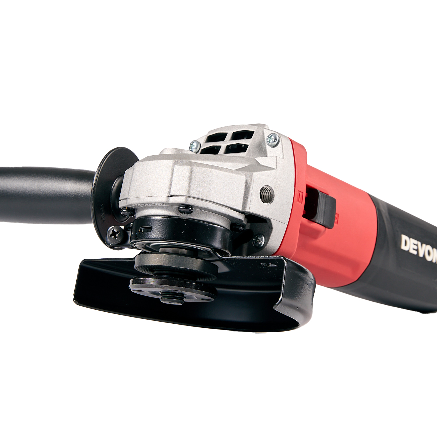 Угловая шлифовальная машина (УШМ) сетевая DEVON 2828-9-125CE / 125 мм / 900 Вт / 220 В / боковой переключатель / регулировка оборотов / M14