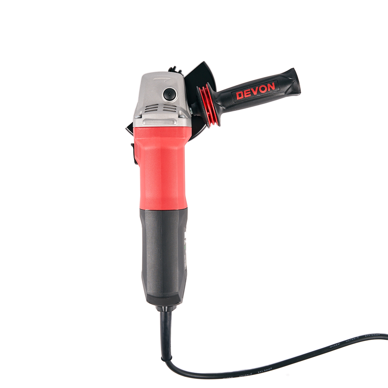 Угловая шлифовальная машина (УШМ) сетевая DEVON 2888-15-125CI / 125 мм / 1500 Вт / 220 В /плавный пуск / боковой переключатель / M14