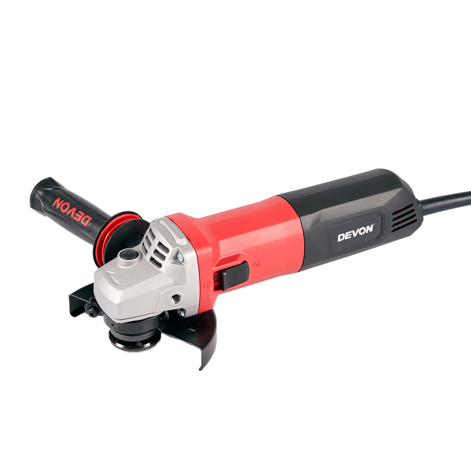 Угловая шлифовальная машина (УШМ) сетевая DEVON 2888-15-125CI / 125 мм / 1500 Вт / 220 В /плавный пуск / боковой переключатель / M14