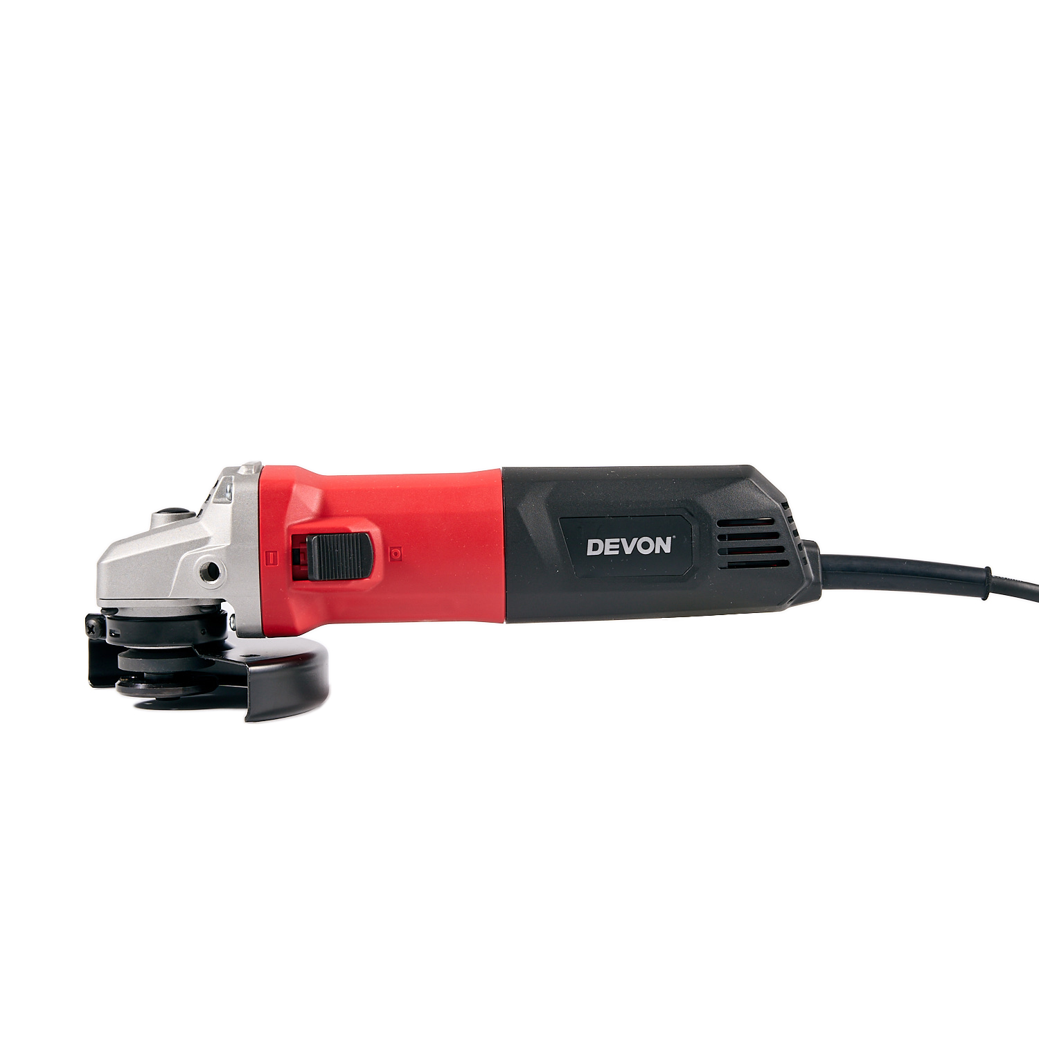 Угловая шлифовальная машина (УШМ) сетевая DEVON 2888-15-125CI / 125 мм / 1500 Вт / 220 В /плавный пуск / боковой переключатель / M14
