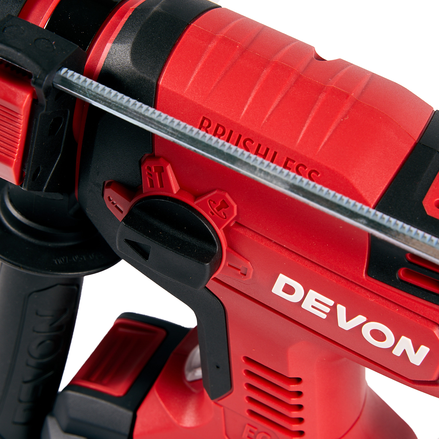 Аккумуляторный перфоратор DEVON 5401-Li-20RH / SDS plus / бесщеточный / 6-12мм / 20 В / 2 аккум. 2.0 А∙ч / стандартное ЗУ 40 Вт