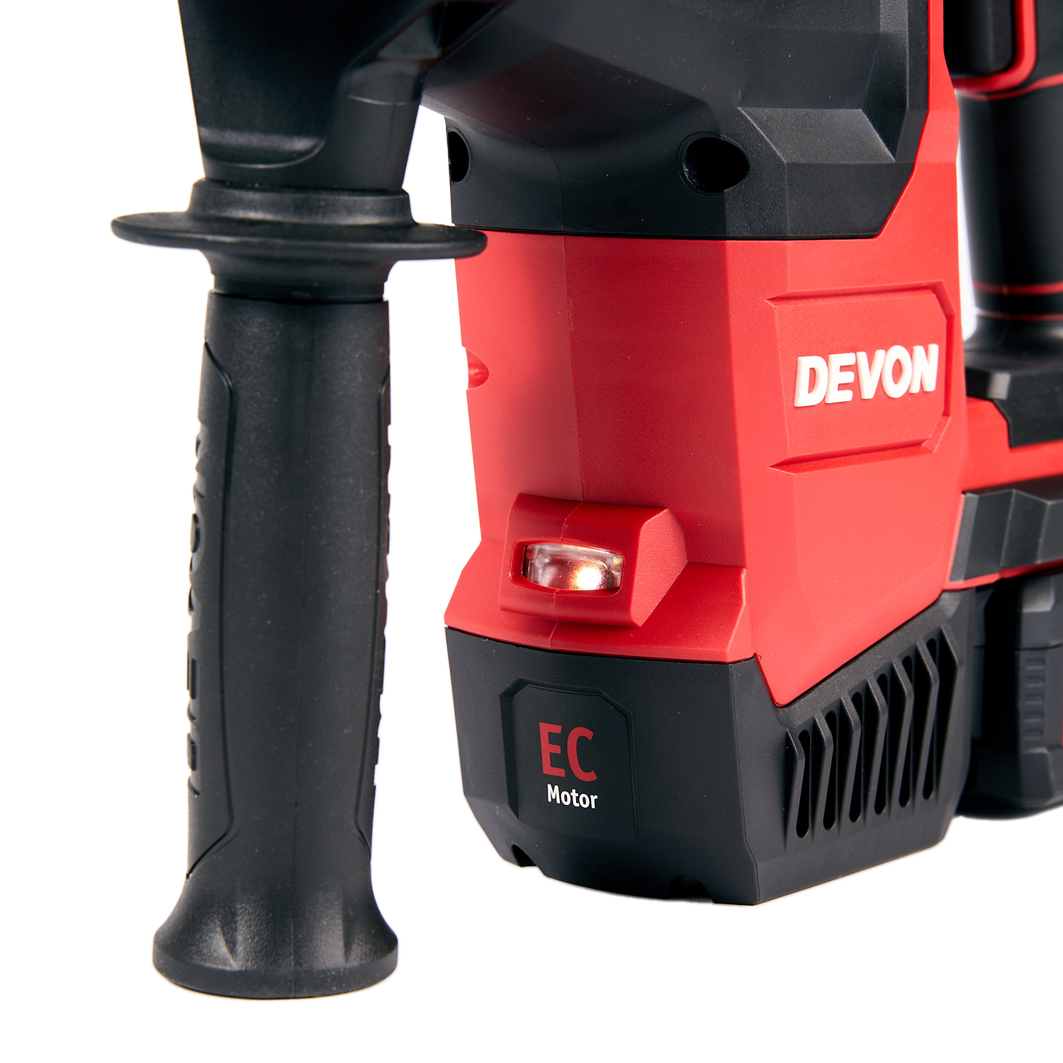 Аккумуляторный перфоратор DEVON 5402-Li-20RH26 / SDS plus /  бесщеточный / 6-16мм / 20 В / 2 аккум. 5.0 А∙ч / быстрое ЗУ 190 Вт