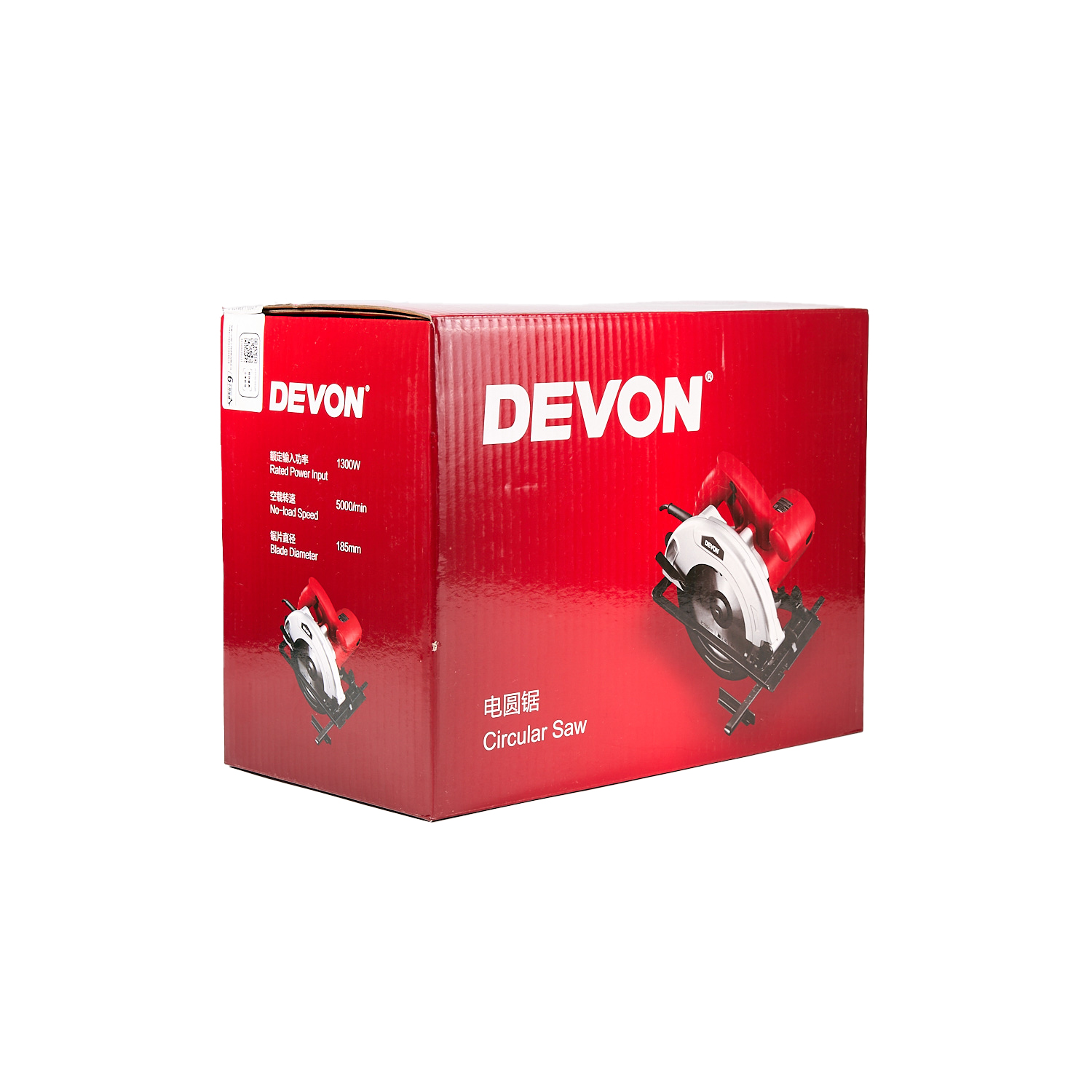 Циркулярная пила электрическая DEVON 3217 / 185мм / 1300Вт / 220 В / без пильного диска