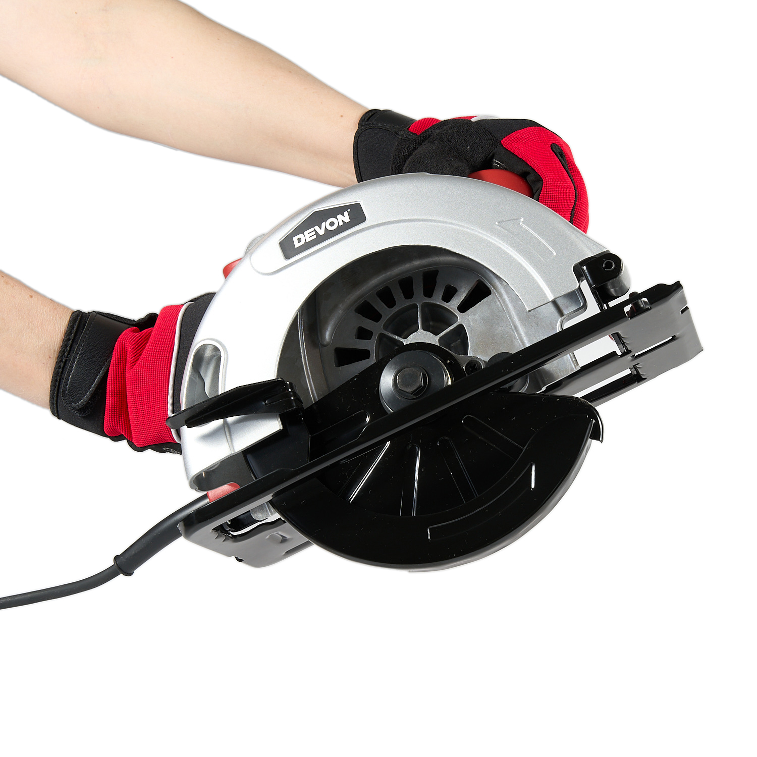 Циркулярная пила электрическая DEVON 3217 / 185мм / 1300Вт / 220 В / без пильного диска