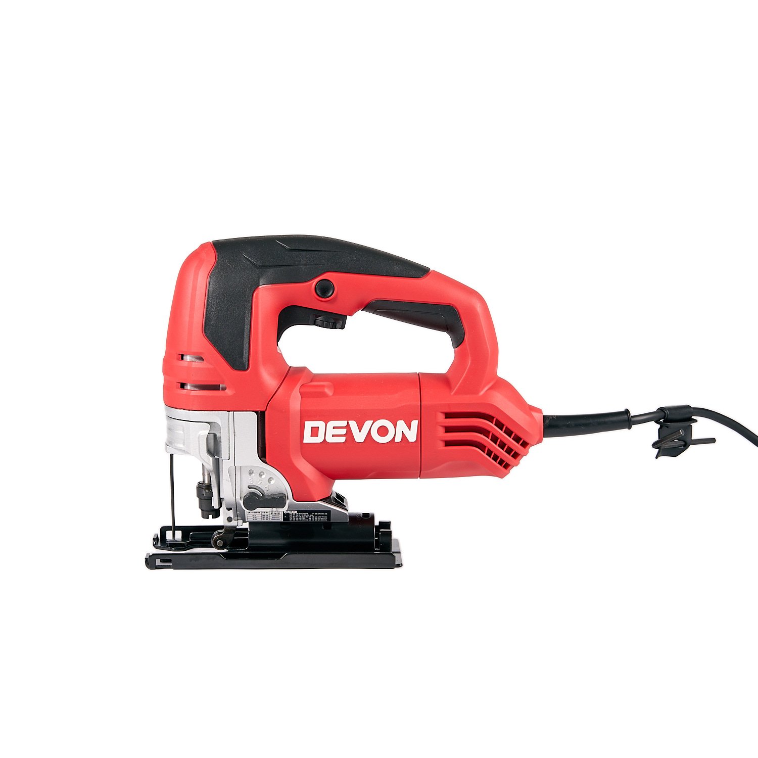 Лобзик электрический сетевой DEVON 3144-6-120Q / 120мм / 220 В / 600Вт / LED / быстрозажимное устройство / пластиковый кейс