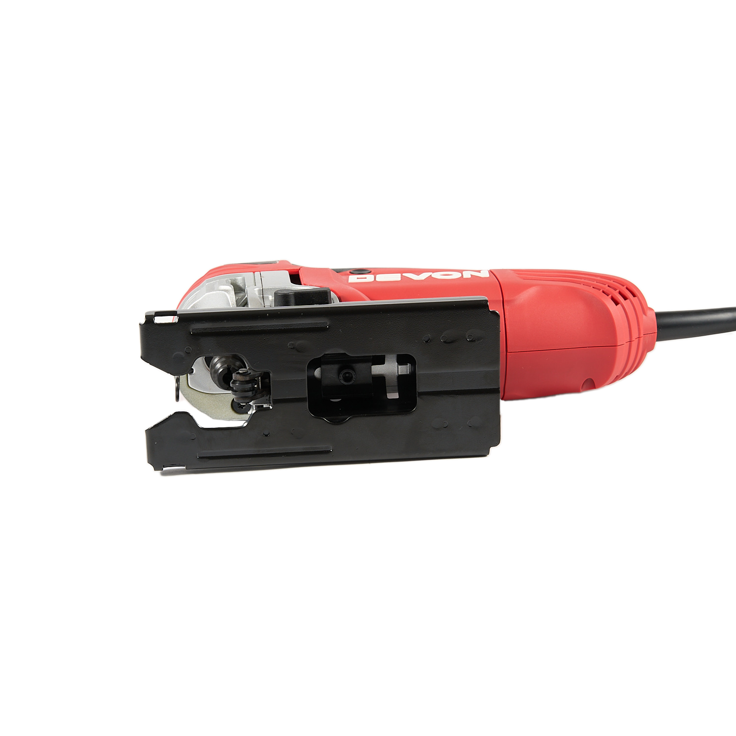 Лобзик электрический сетевой DEVON 3144-6-120Q / 120мм / 220 В / 600Вт / LED / быстрозажимное устройство / пластиковый кейс