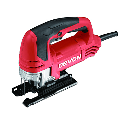 Лобзик электрический сетевой DEVON 3144-6-120Q / 120мм / 220 В / 600Вт / LED / быстрозажимное устройство / пластиковый кейс